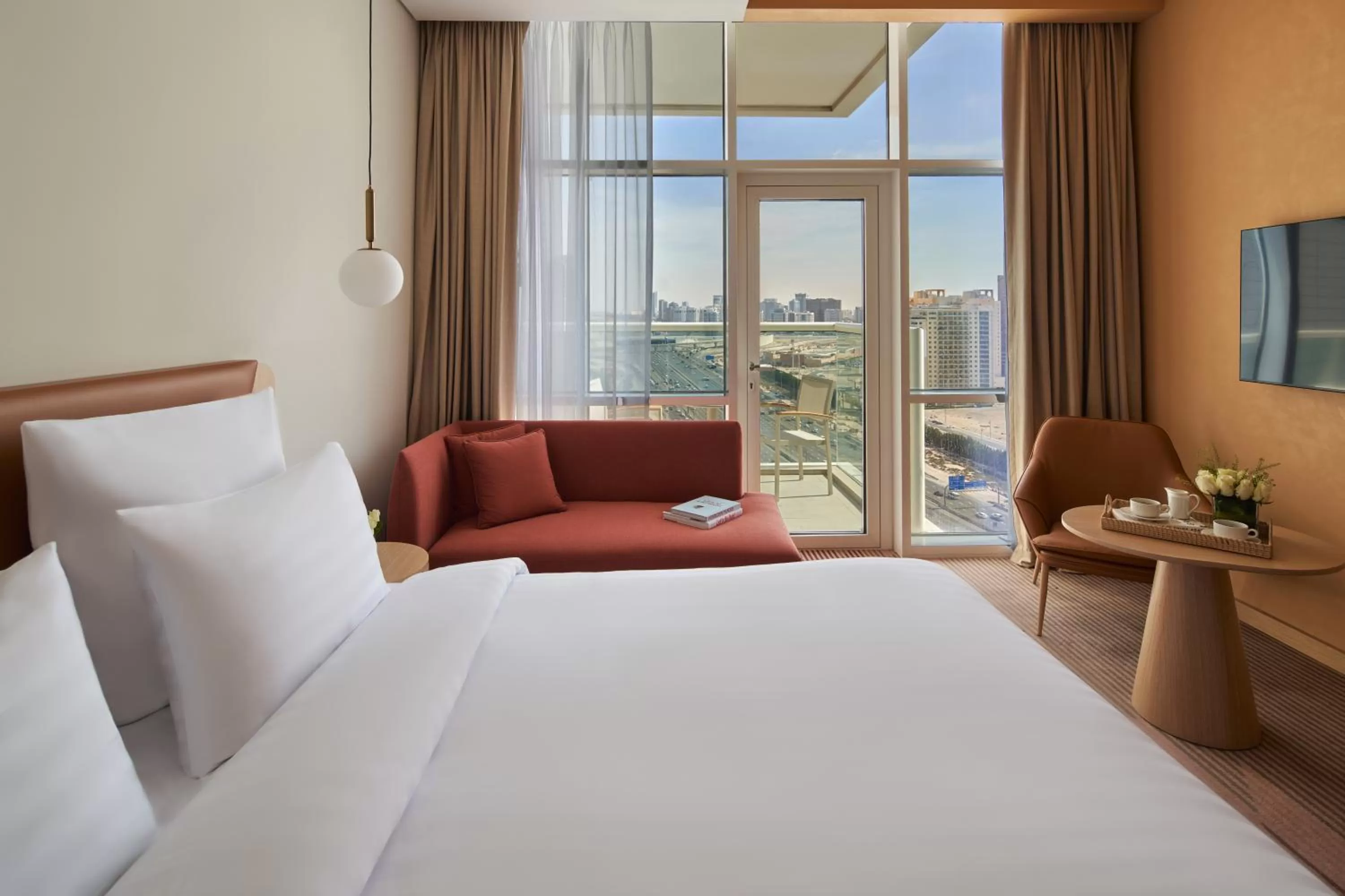 Photo of the whole room, Bed in Novotel Jumeirah Village Triangle