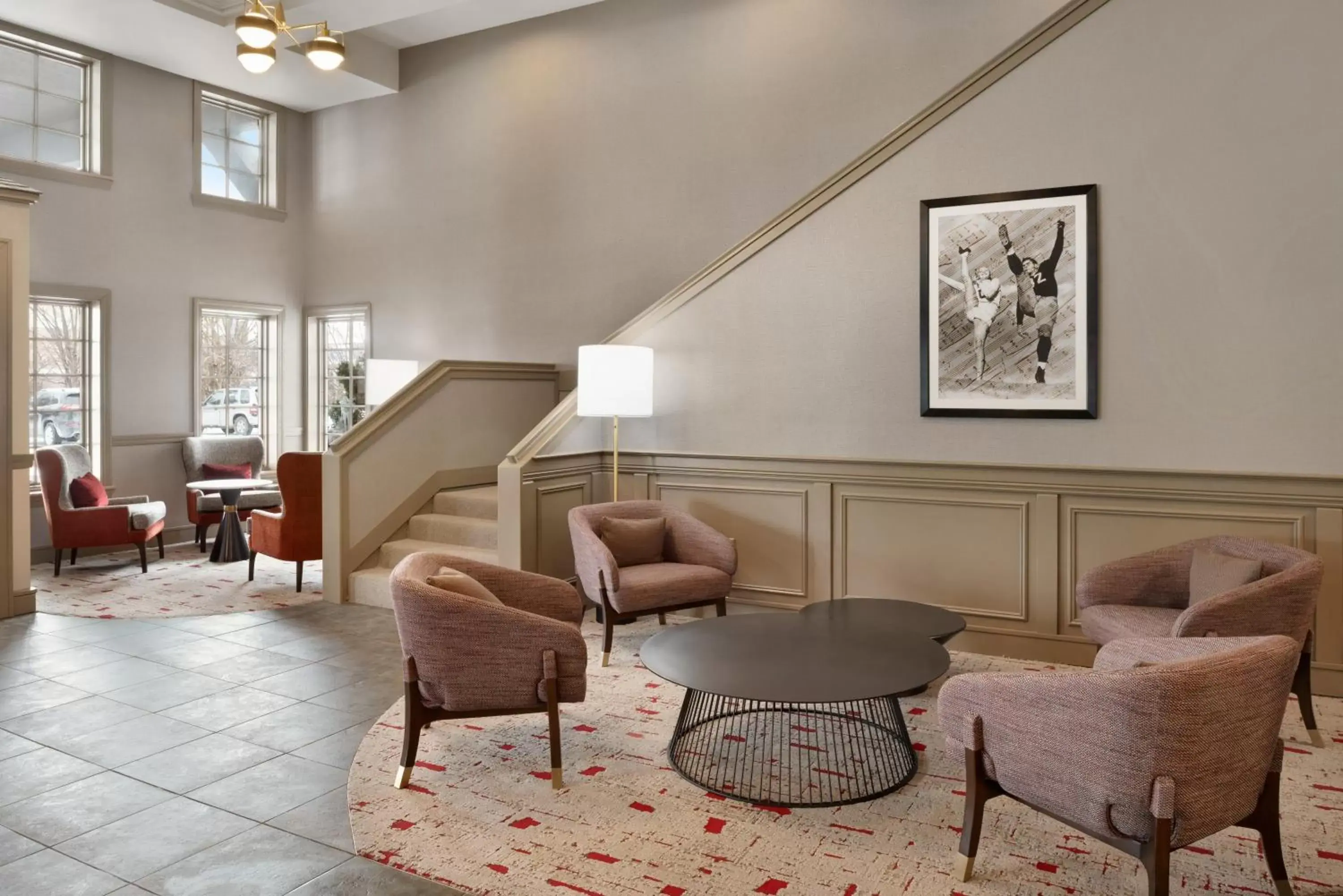 Lobby or reception, Seating Area in The Clover Hotel