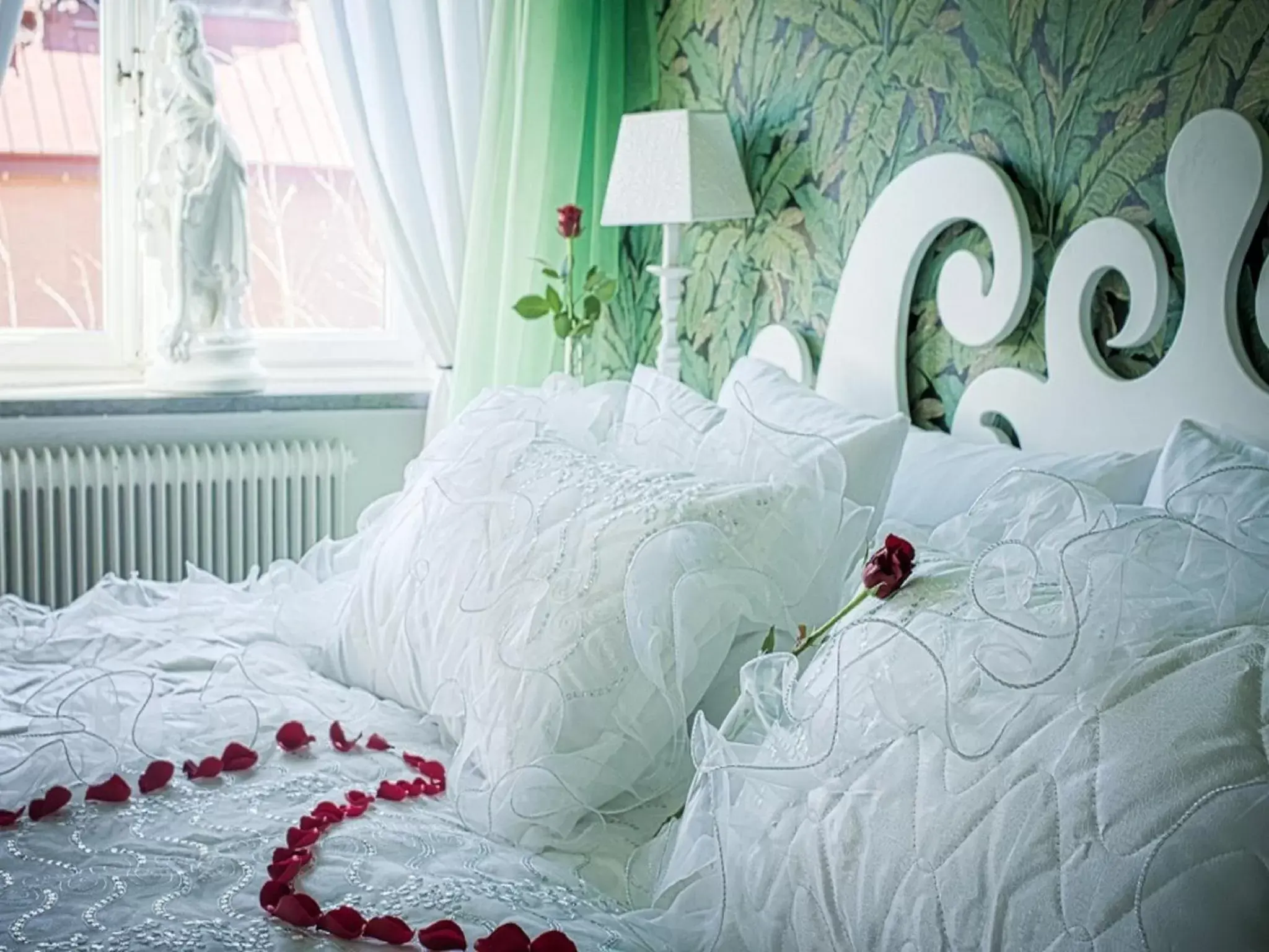 Bed in Hotell Läckö Bed in Hotell Läckö