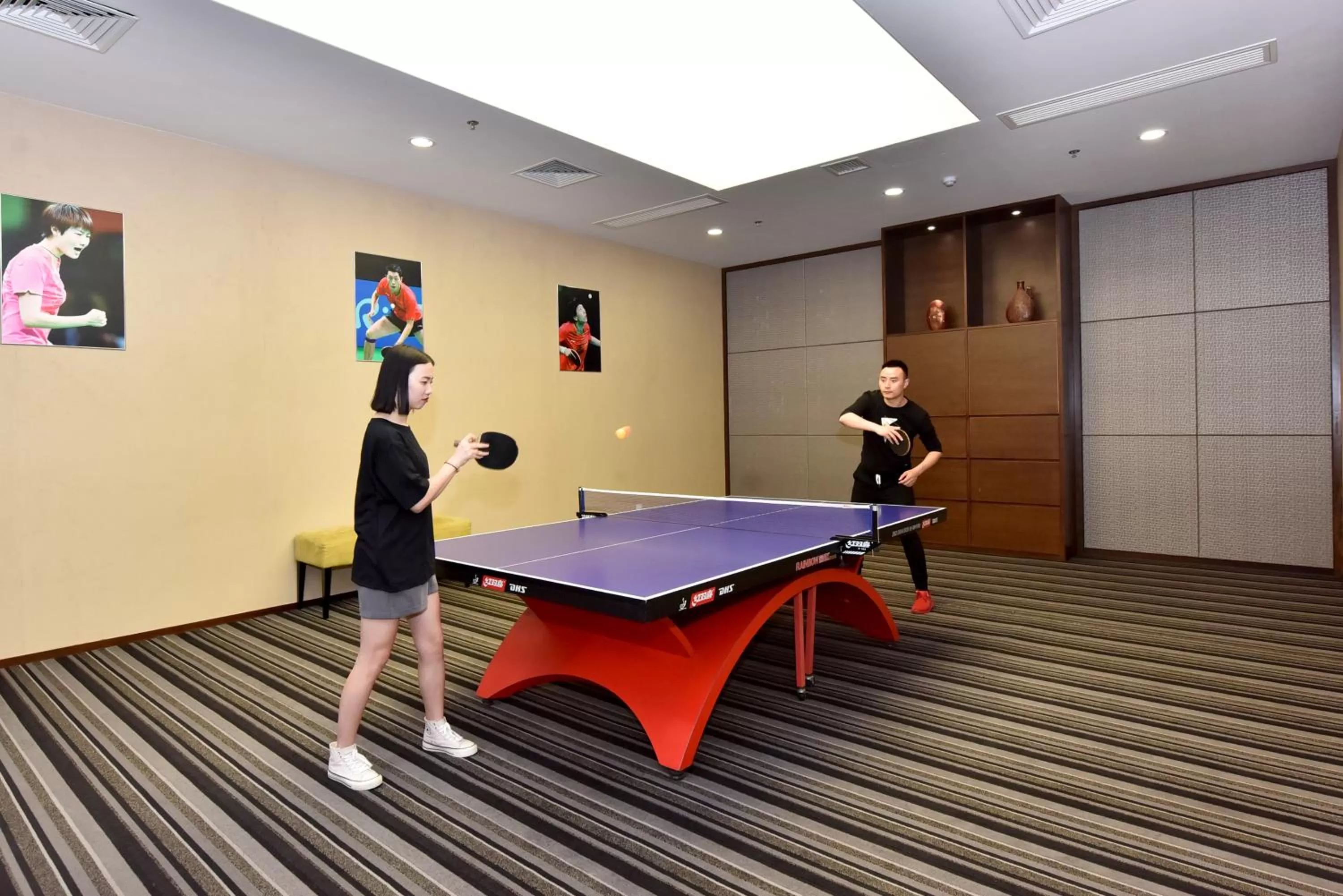 Table tennis in Pullman Zhangjiajie Hotel