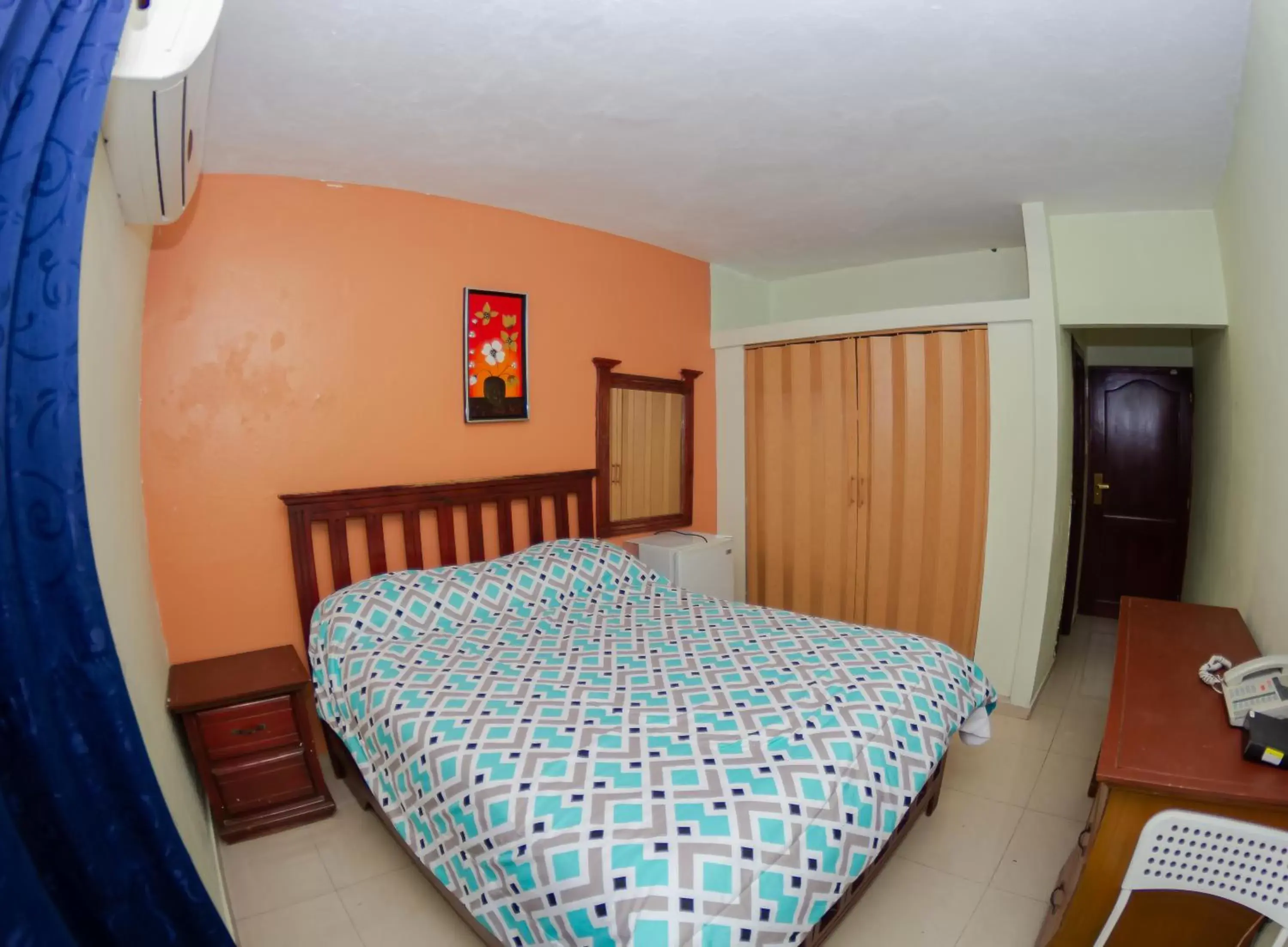 Bed in Hotel Renacer Bed in Hotel Renacer