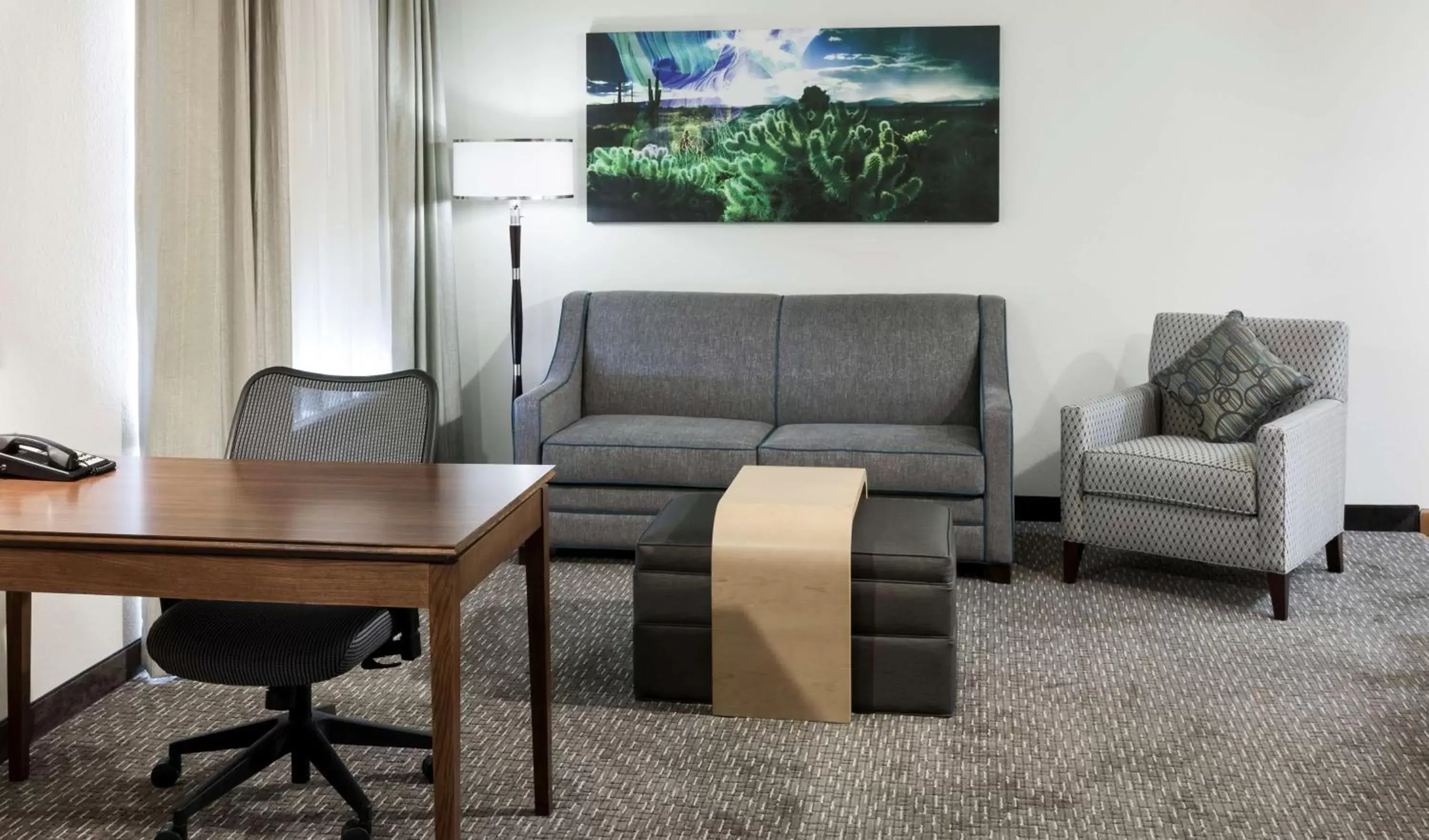 Bedroom, Seating Area in Homewood Suites by Hilton Phoenix North-Happy Valley