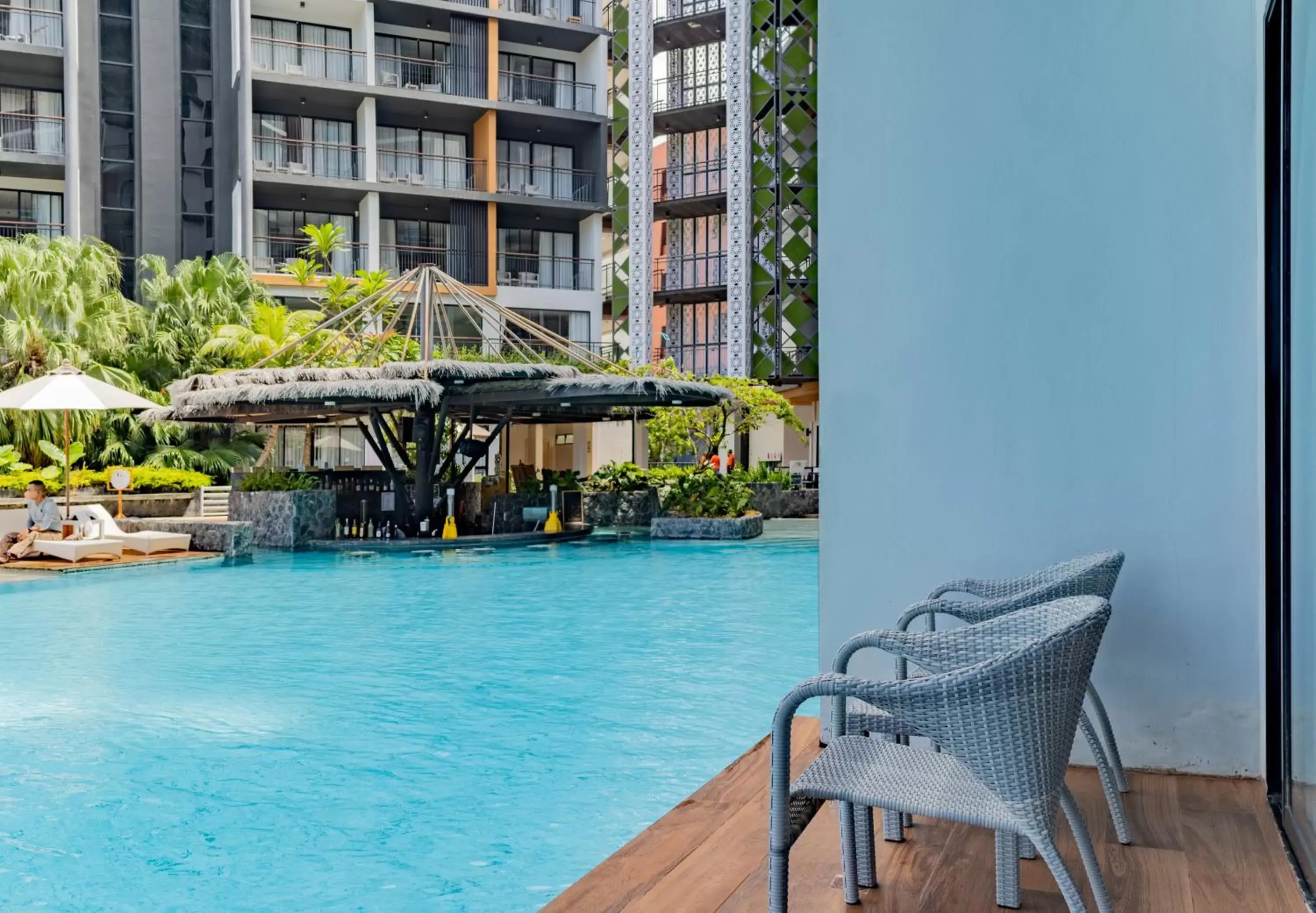 Balcony/Terrace, Swimming Pool in Sea Seeker Krabi Resort - SHA Extra Plus