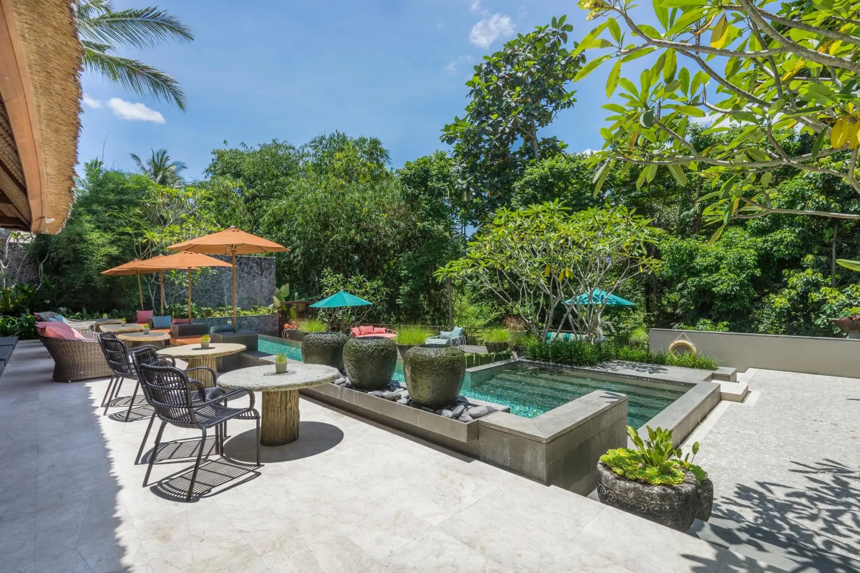 Restaurant/places to eat in The Purist Villas & Spa Ubud