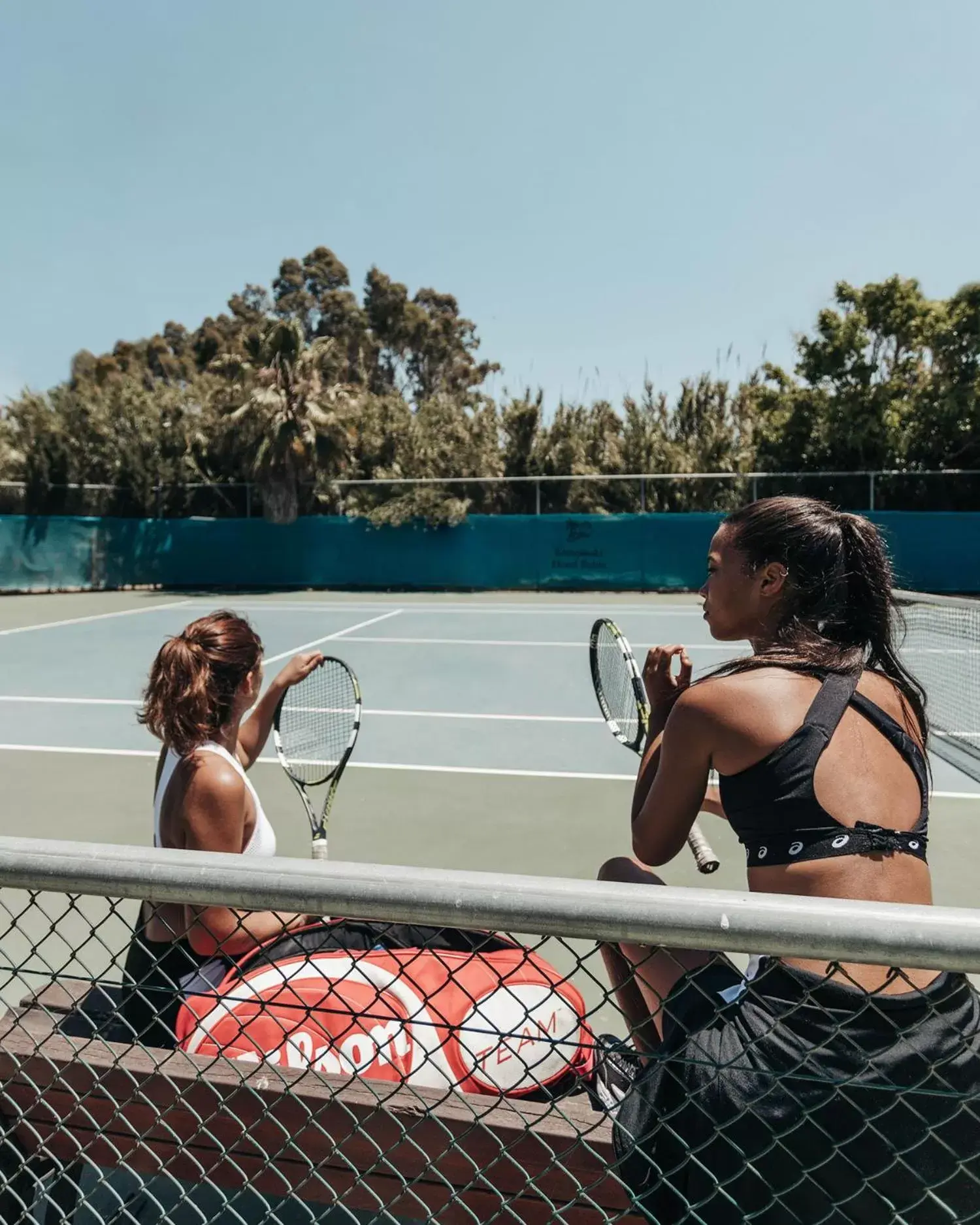 Tennis court, Swimming Pool in Kempinski Hotel Bahía Beach Resort & Spa