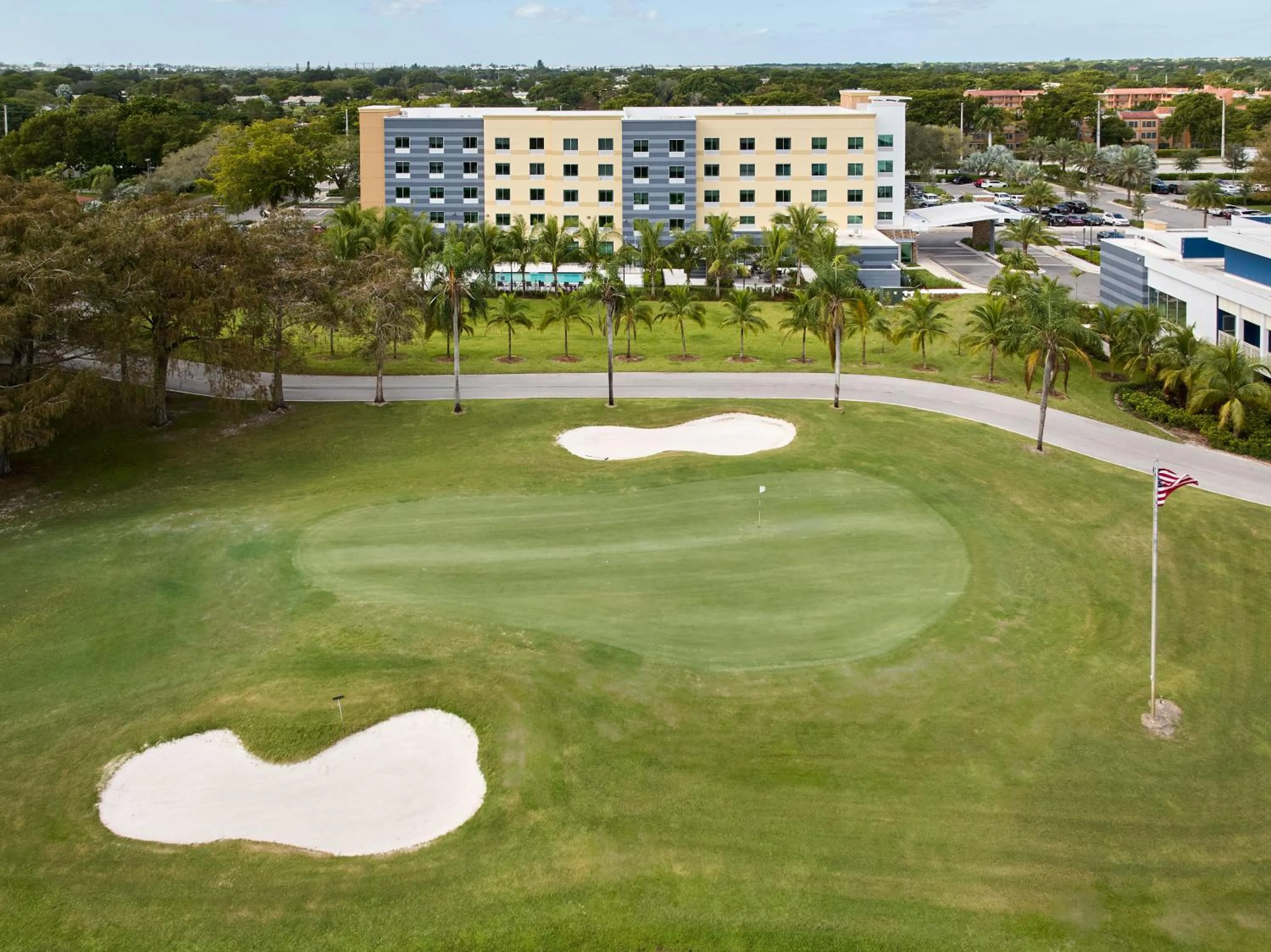 Golfcourse in Fairfield Inn & Suites by Marriott Fort Lauderdale Northwest