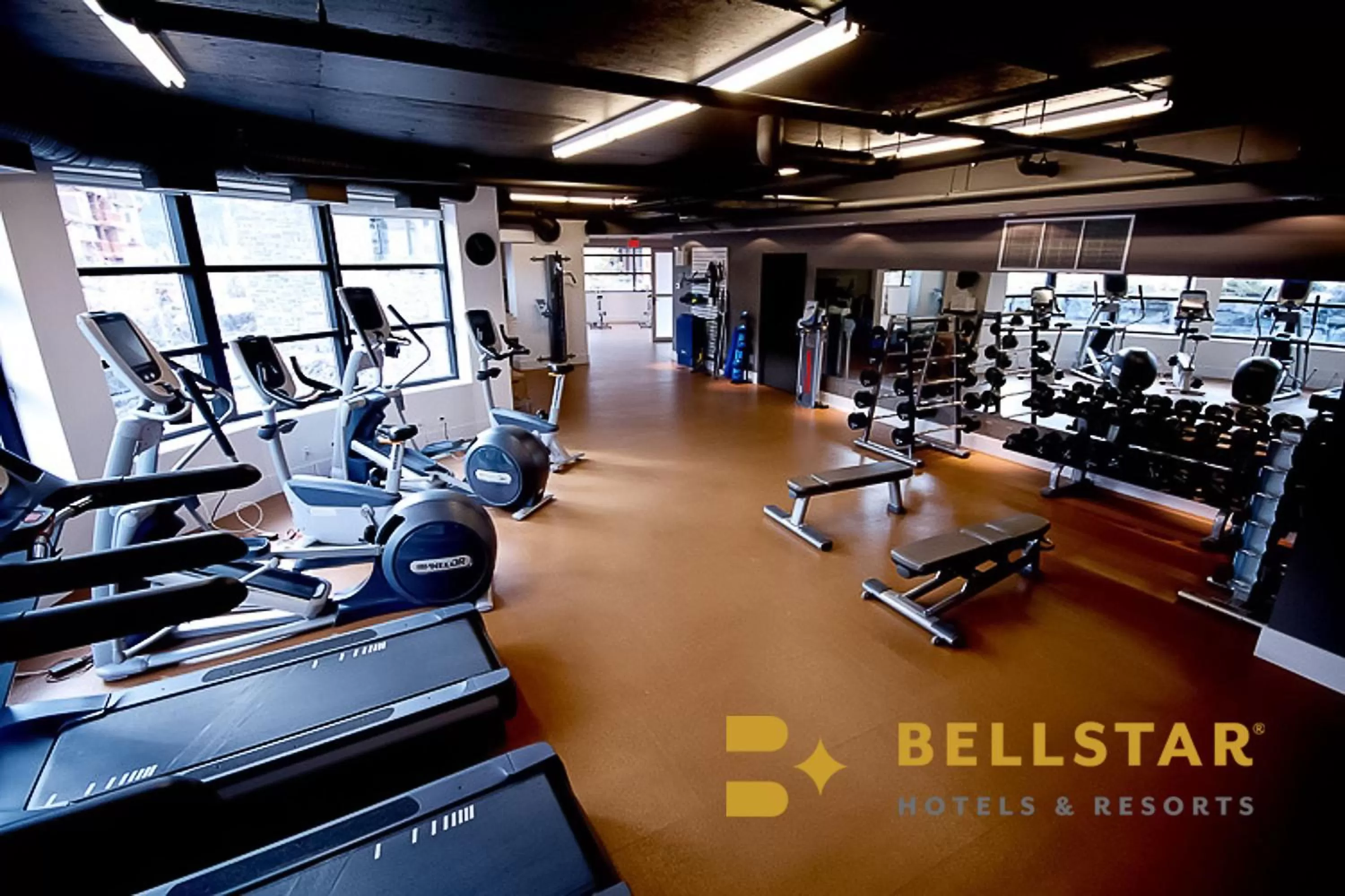 Fitness centre/facilities in Bellstar Suites at Solara Resort