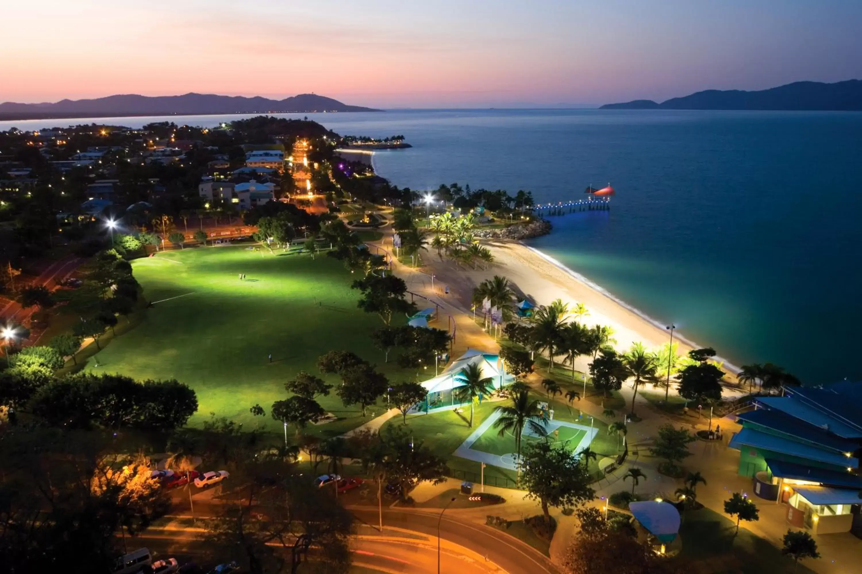 Nearby landmark, Bird's-eye View in Aquarius On The Beach