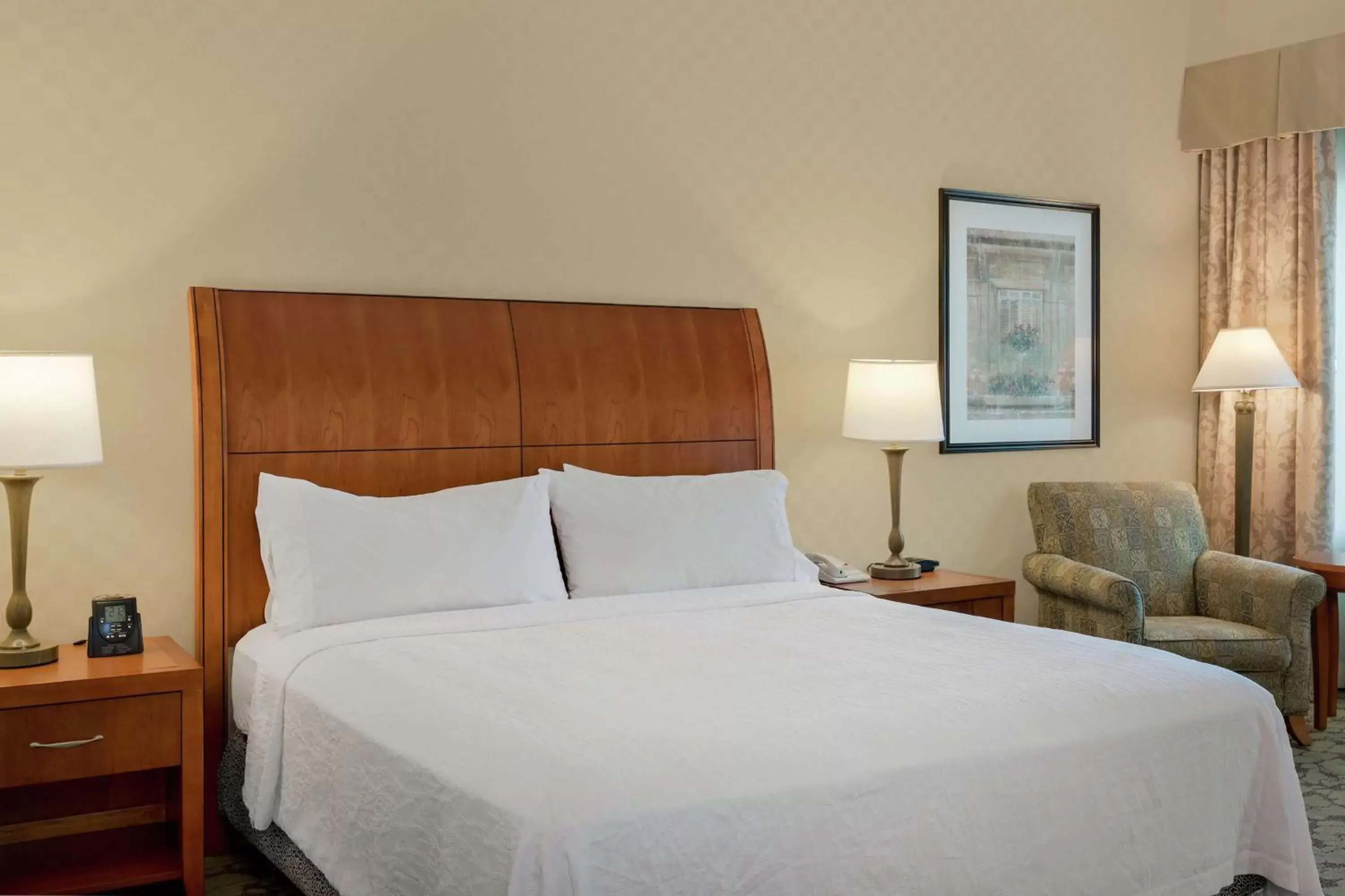 Living room, Bed in Hilton Garden Inn Sacramento Elk Grove