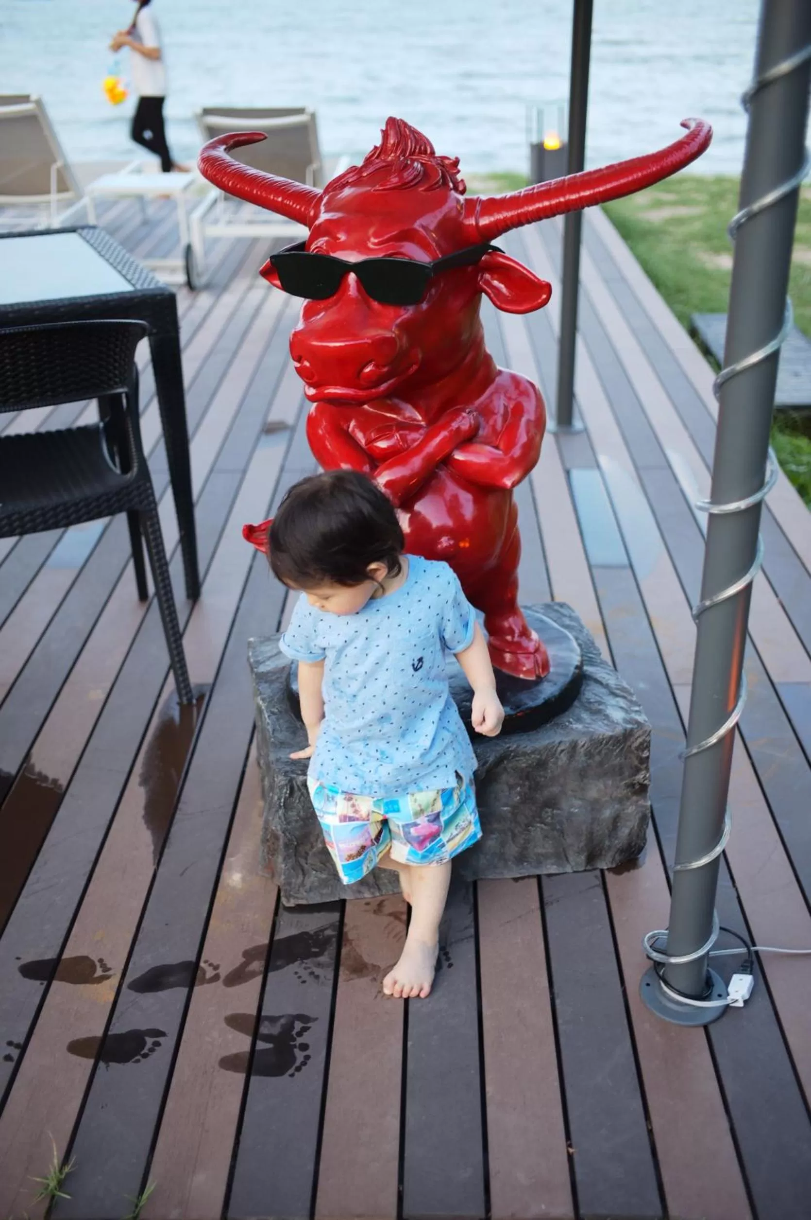 Beach in Cher Resort