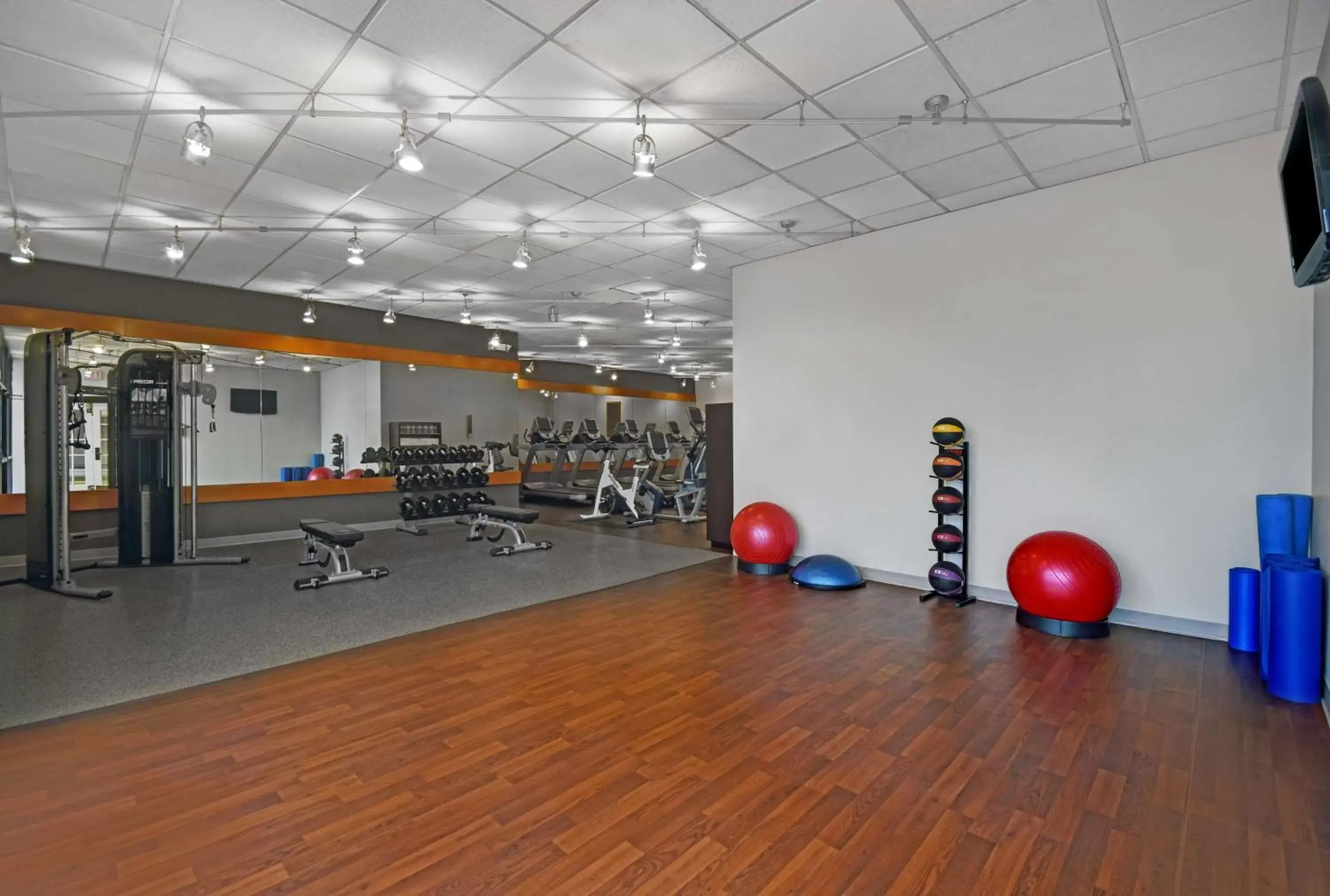 Fitness centre/facilities in Hilton Hasbrouck Heights-Meadowlands Fitness centre/facilities in Hilton Hasbrouck Heights-Meadowlands