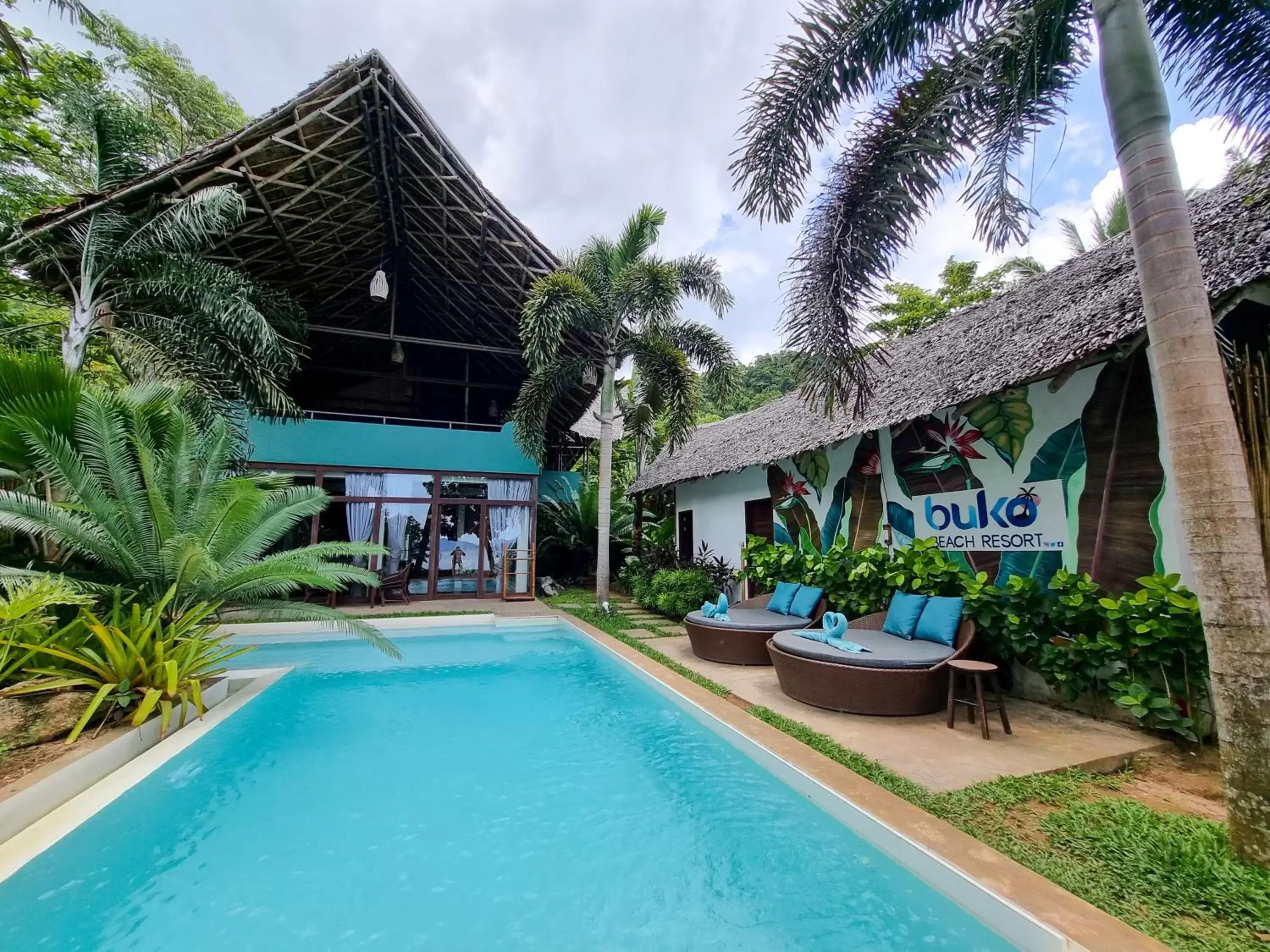 Pool view, Swimming Pool in Buko Beach Resort