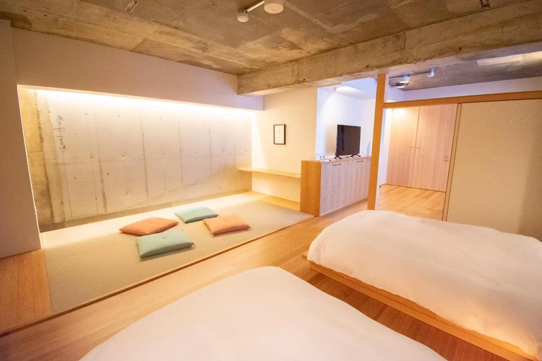 Bed in The GrandWest Arashiyama