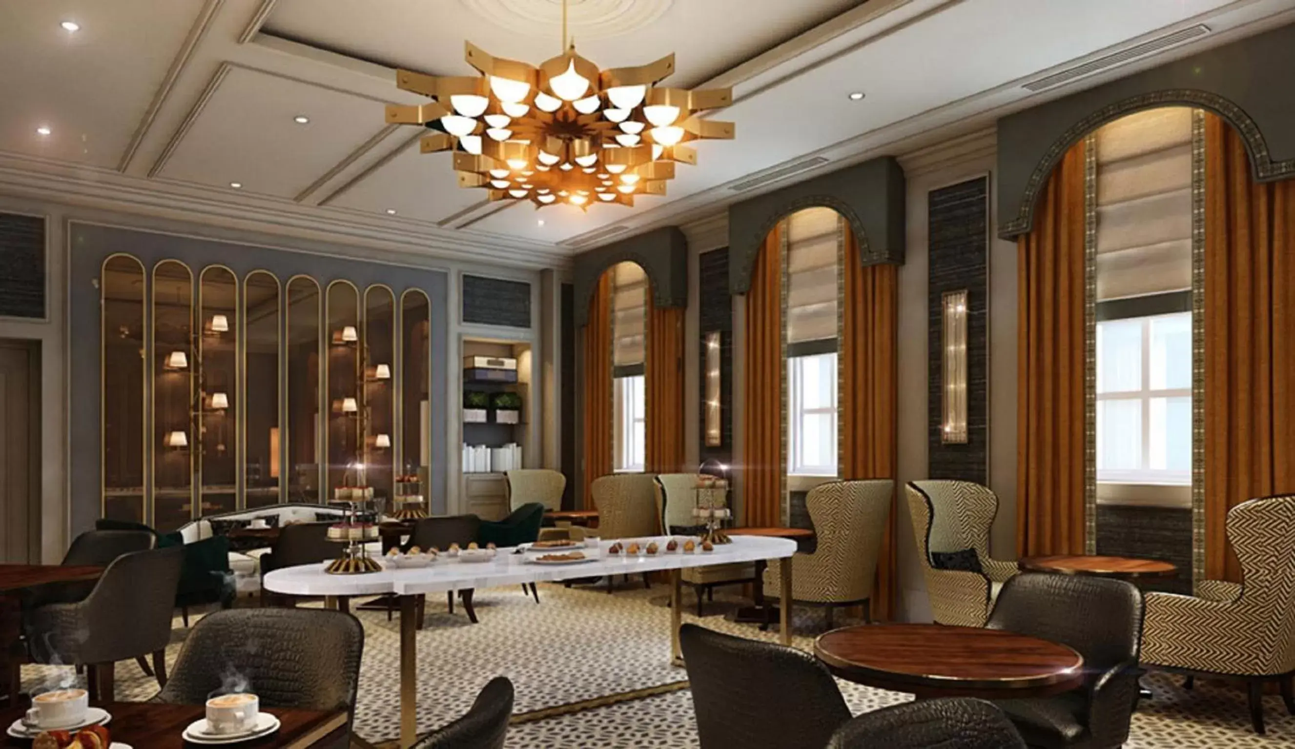 Lounge or bar in The Gainsborough Bath Spa - Small Luxury Hotels of the World Lounge or bar in The Gainsborough Bath Spa - Small Luxury Hotels of the World