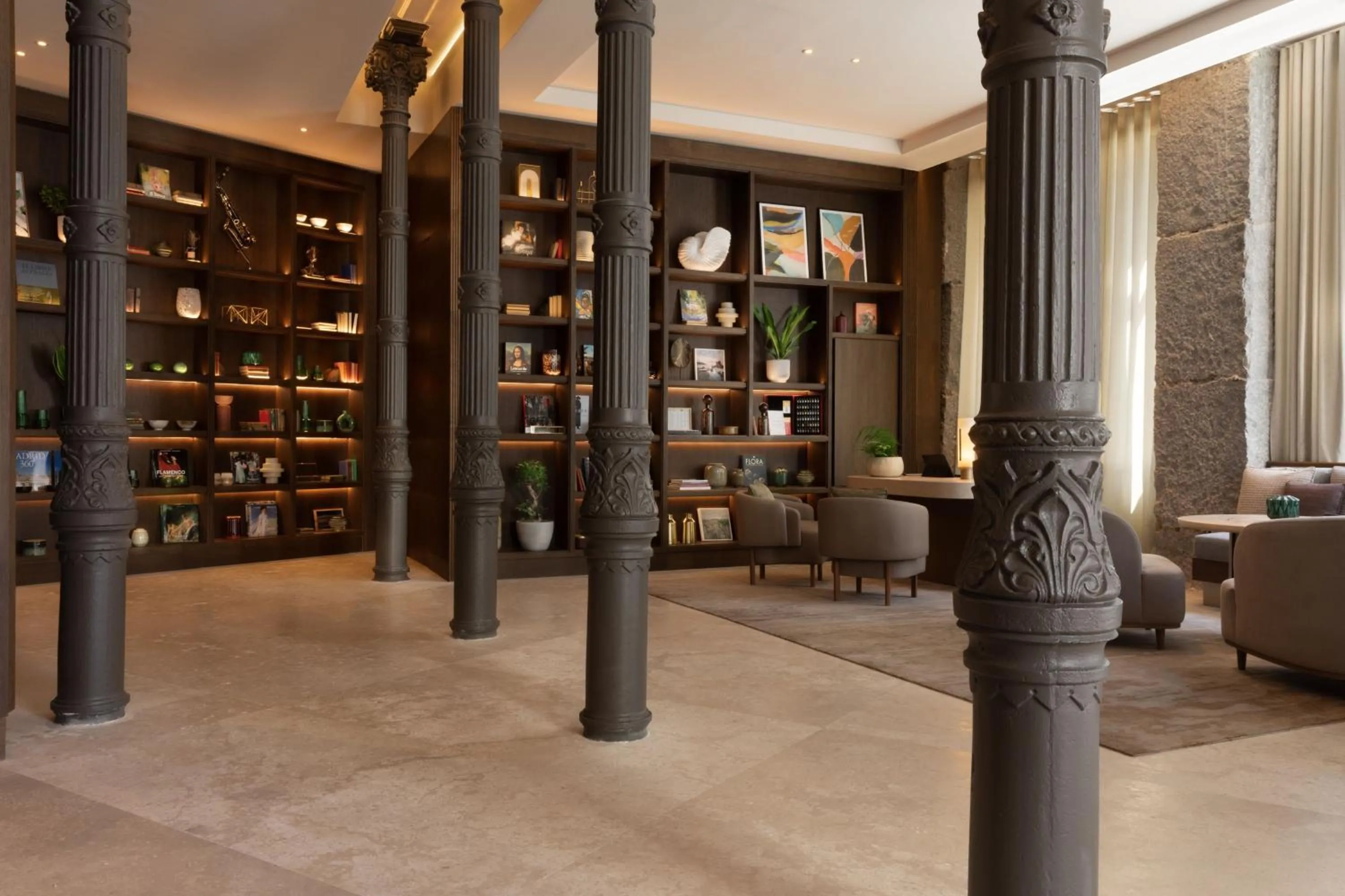 Lobby or reception in JW Marriott Hotel Madrid