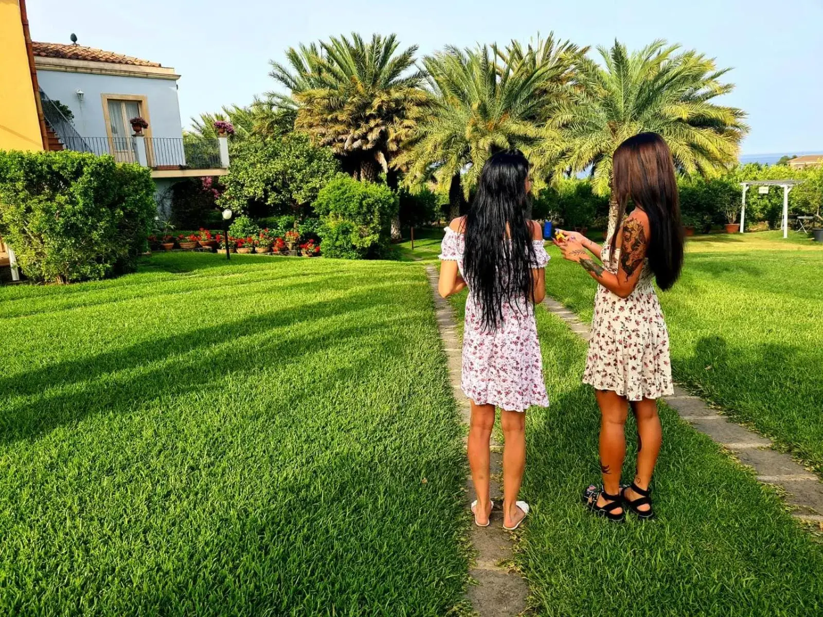 Garden in Torre Archirafi Resort