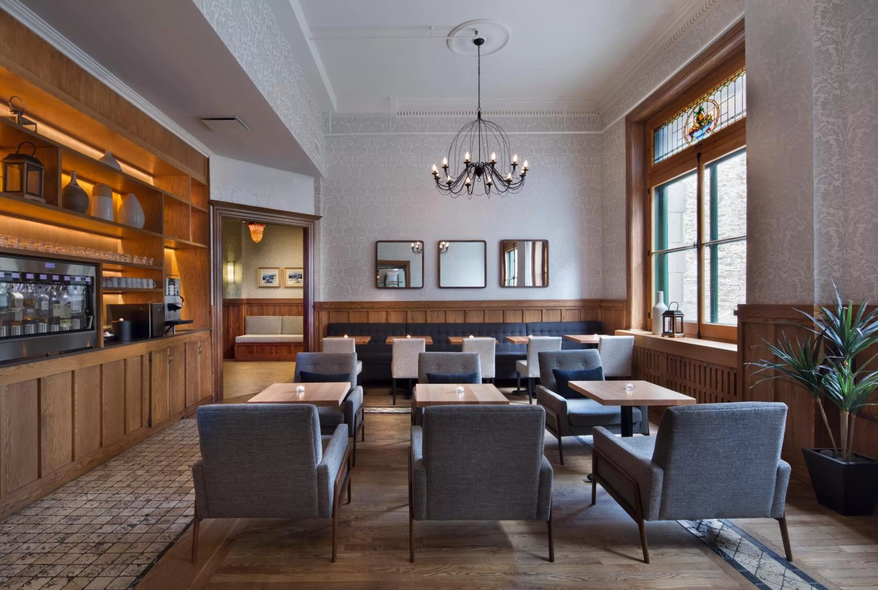 Lobby or reception in Auberge Saint-Pierre