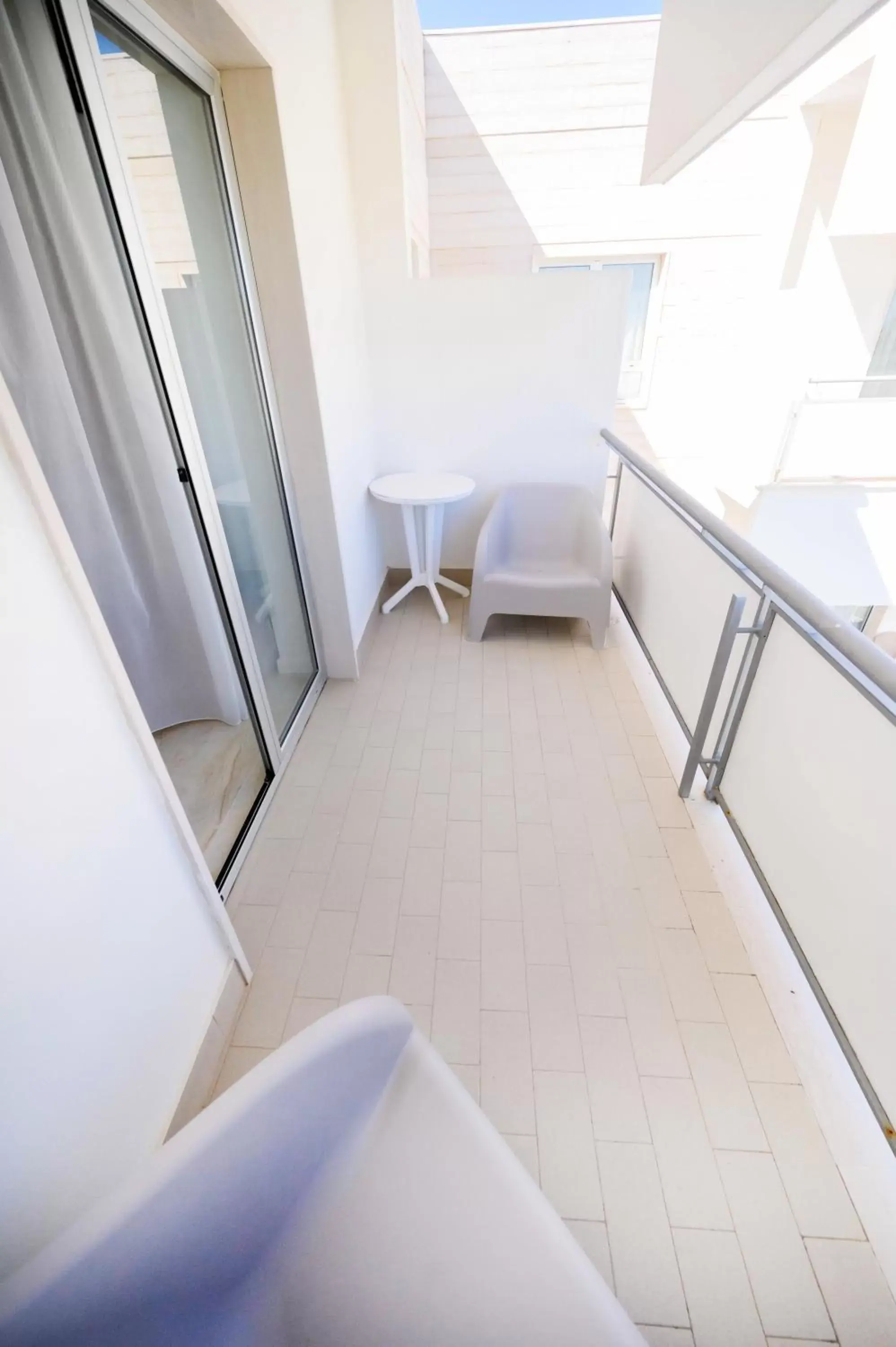 Balcony/Terrace, Bathroom in Regiohotel Manfredi