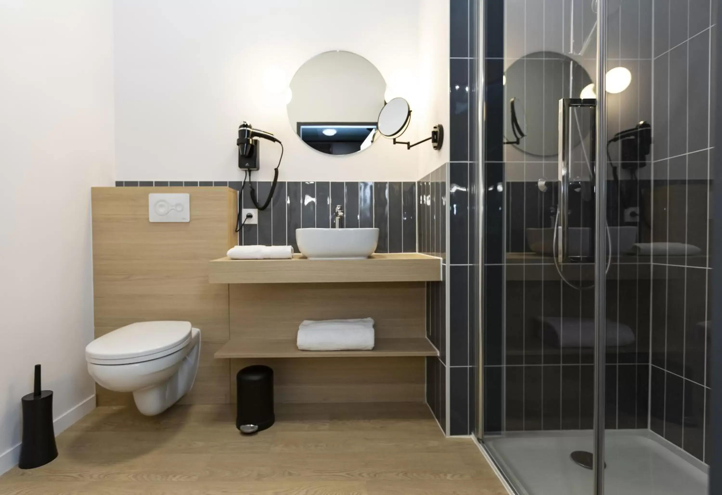 Bathroom in Appart Hotel Odalys City Le Havre Centre Bathroom in Appart Hotel Odalys City Le Havre Centre