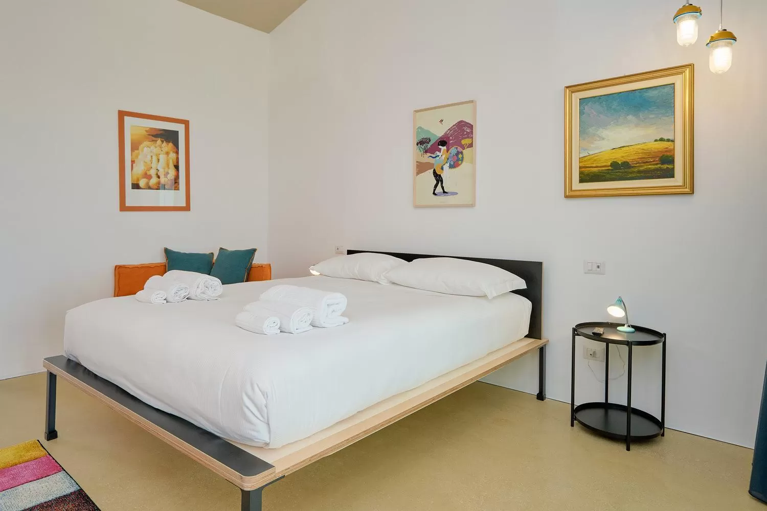 Bed in Petrantica Resort