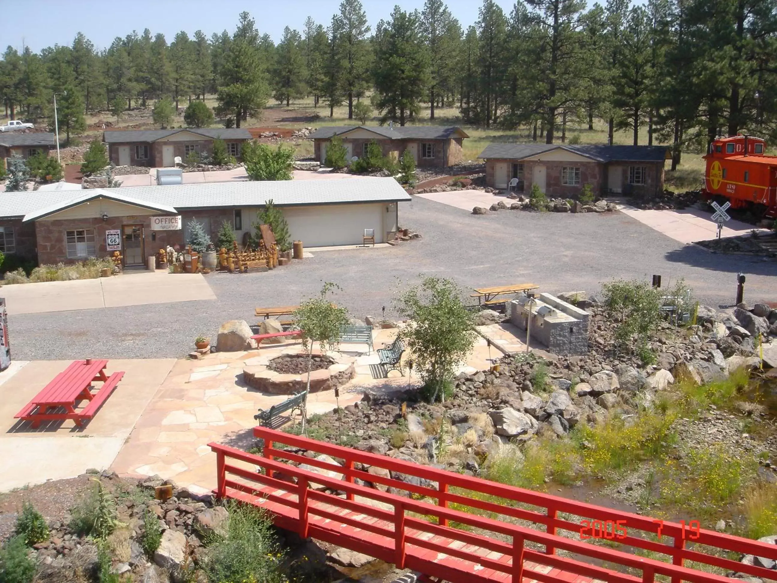 Bird's eye view in The Canyon Motel & RV Park