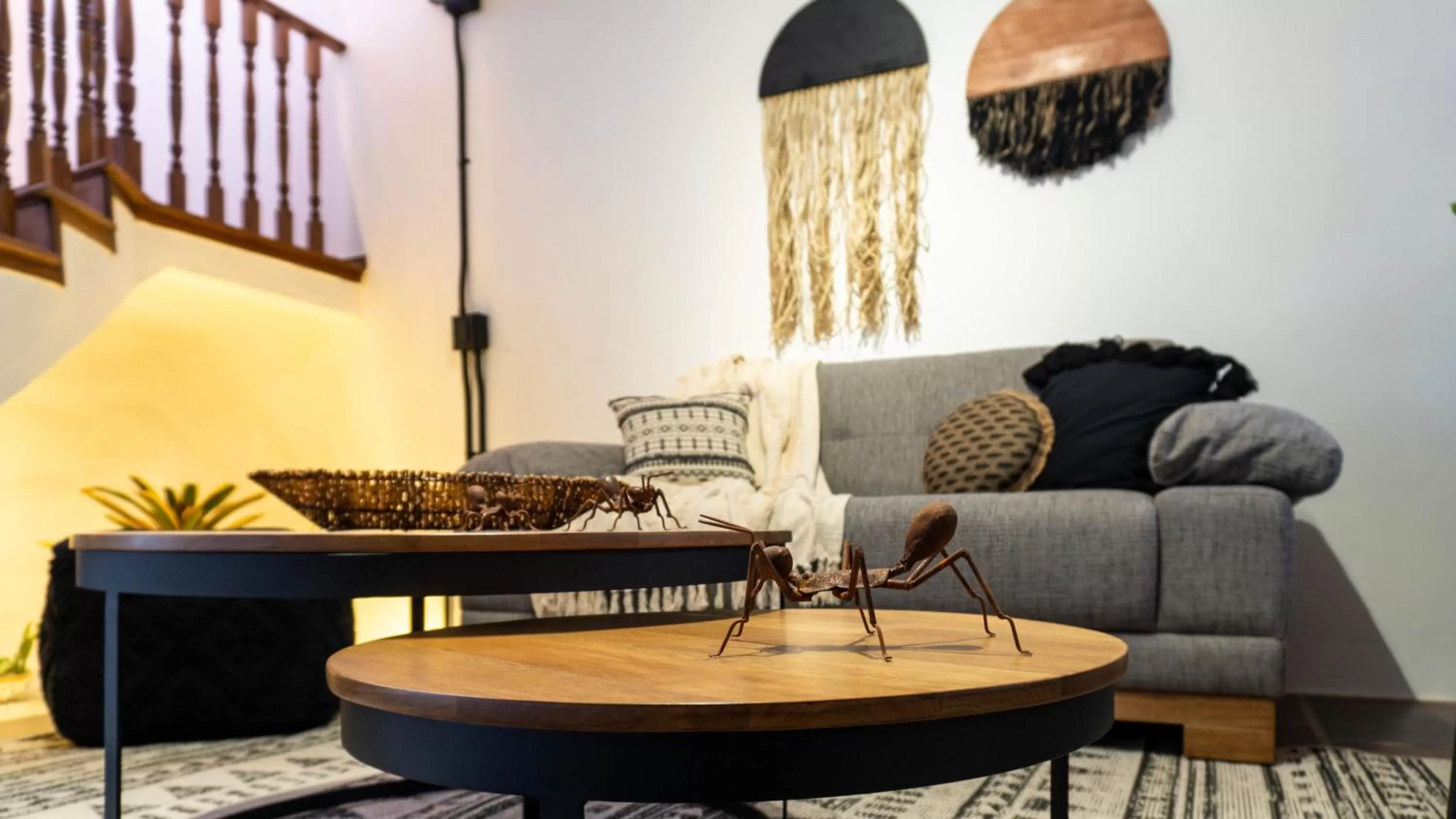 Living room in Casa Medallo