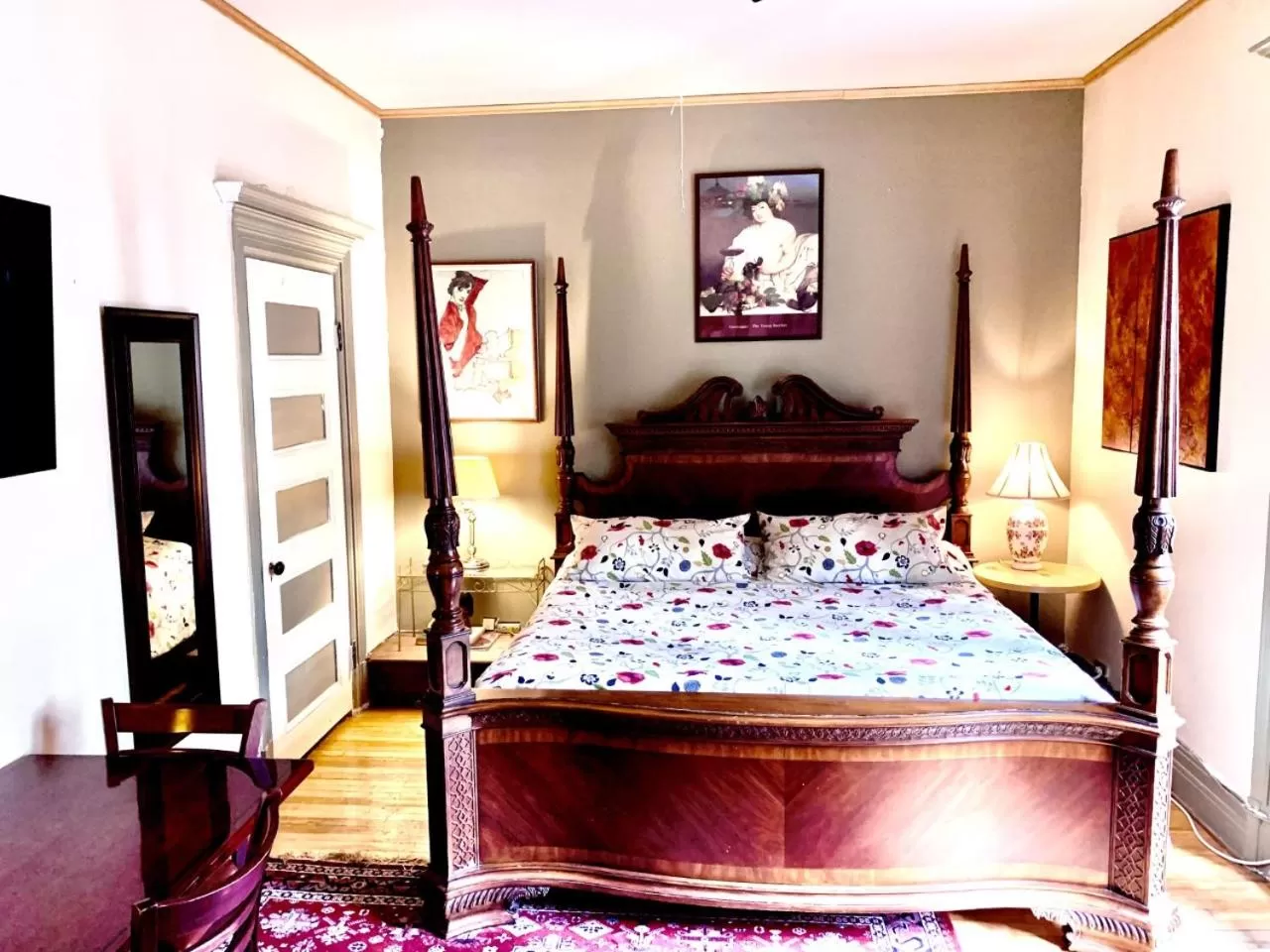 Bedroom, Bed in B&B Quebec