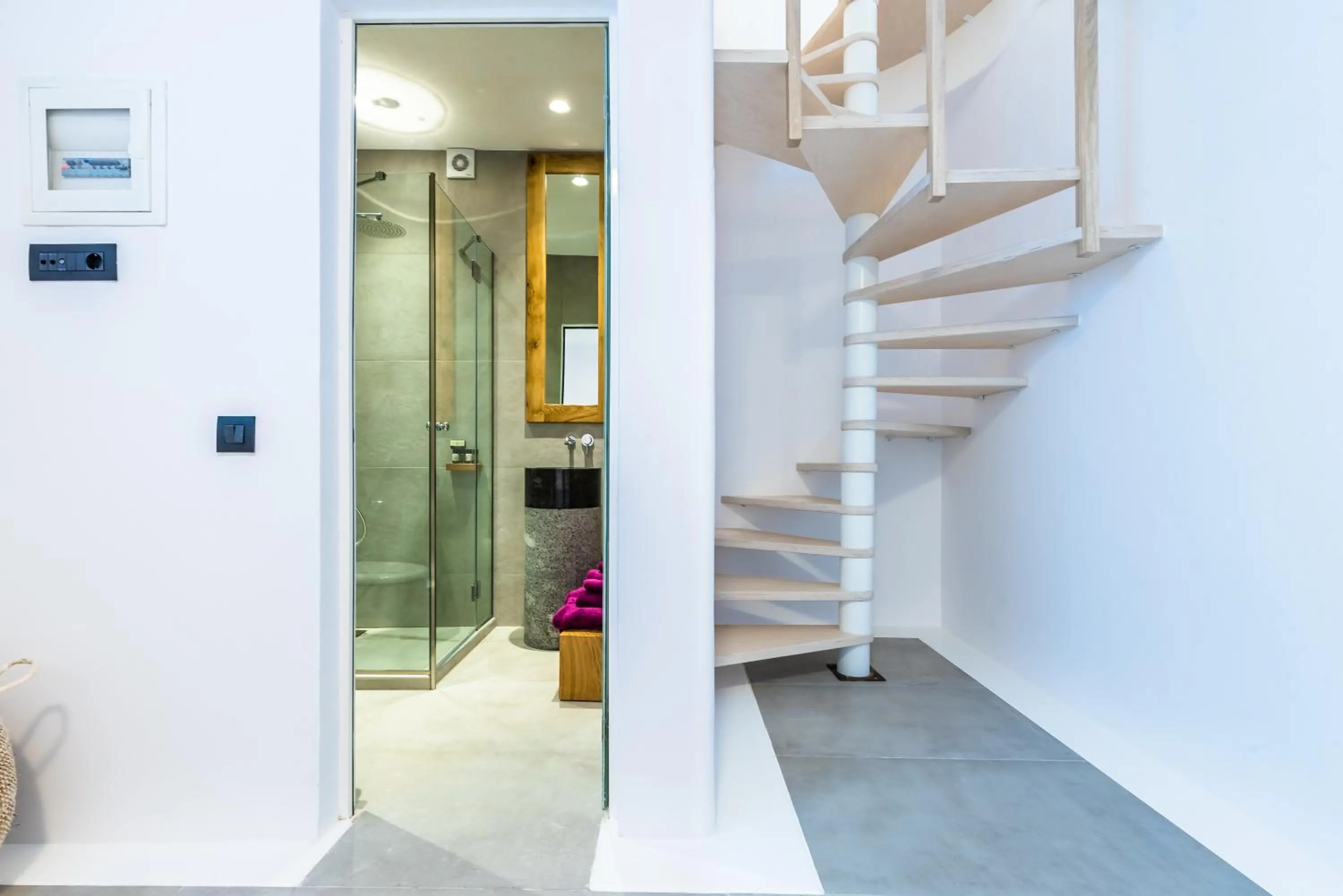 Bathroom in Portes Suites & Villas Mykonos