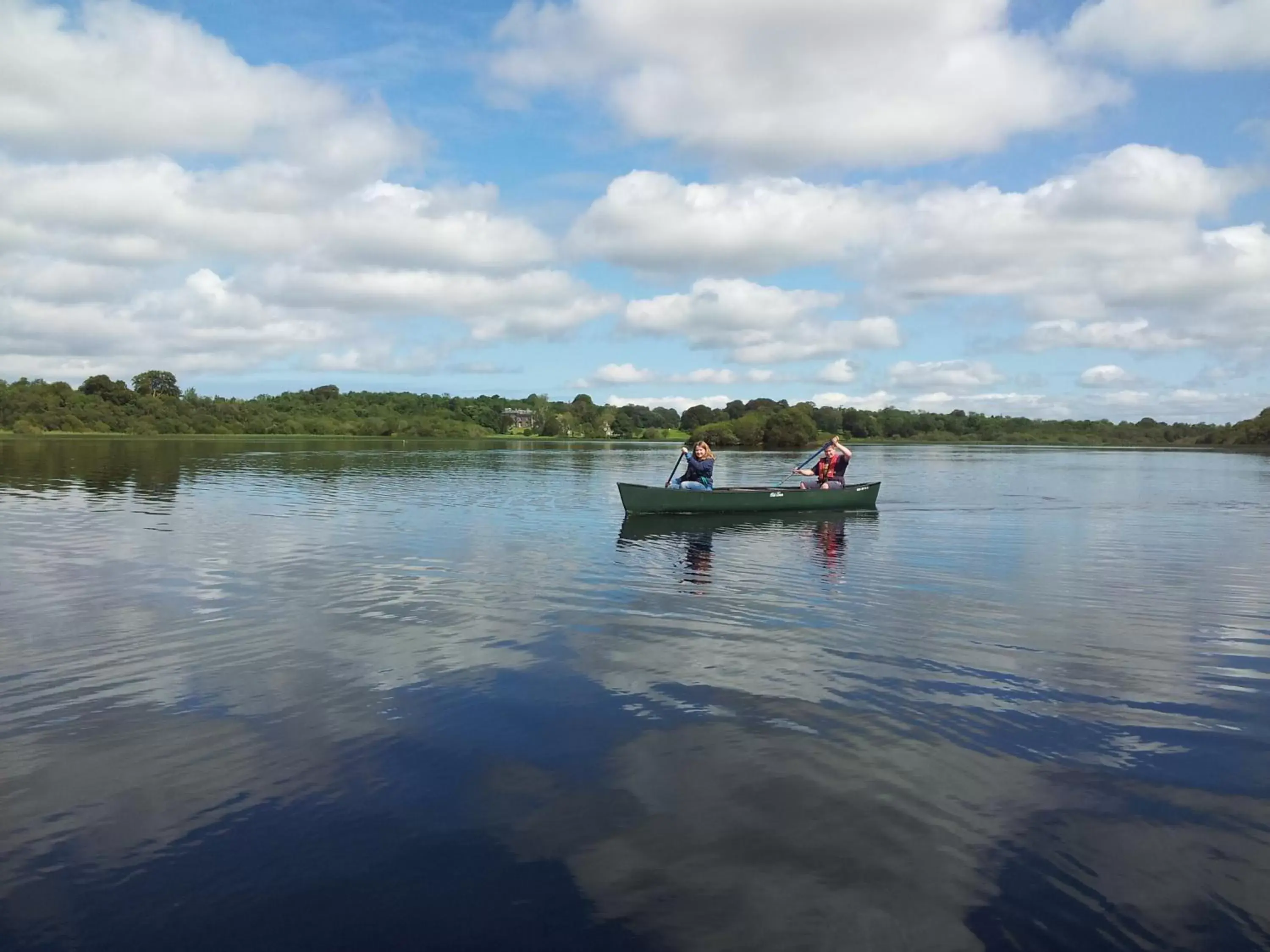 Canoeing in Temple House