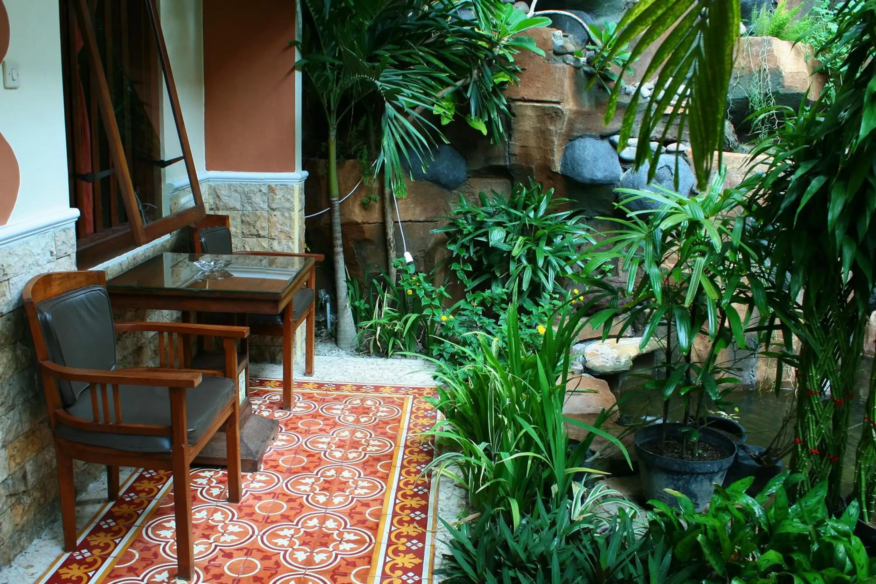 Garden in Hotel 1001 Malam