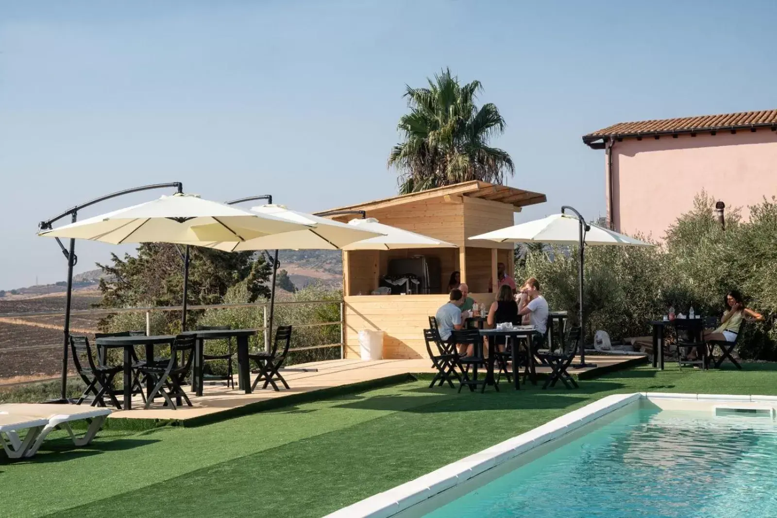 Swimming Pool in B&B Villa Kairos