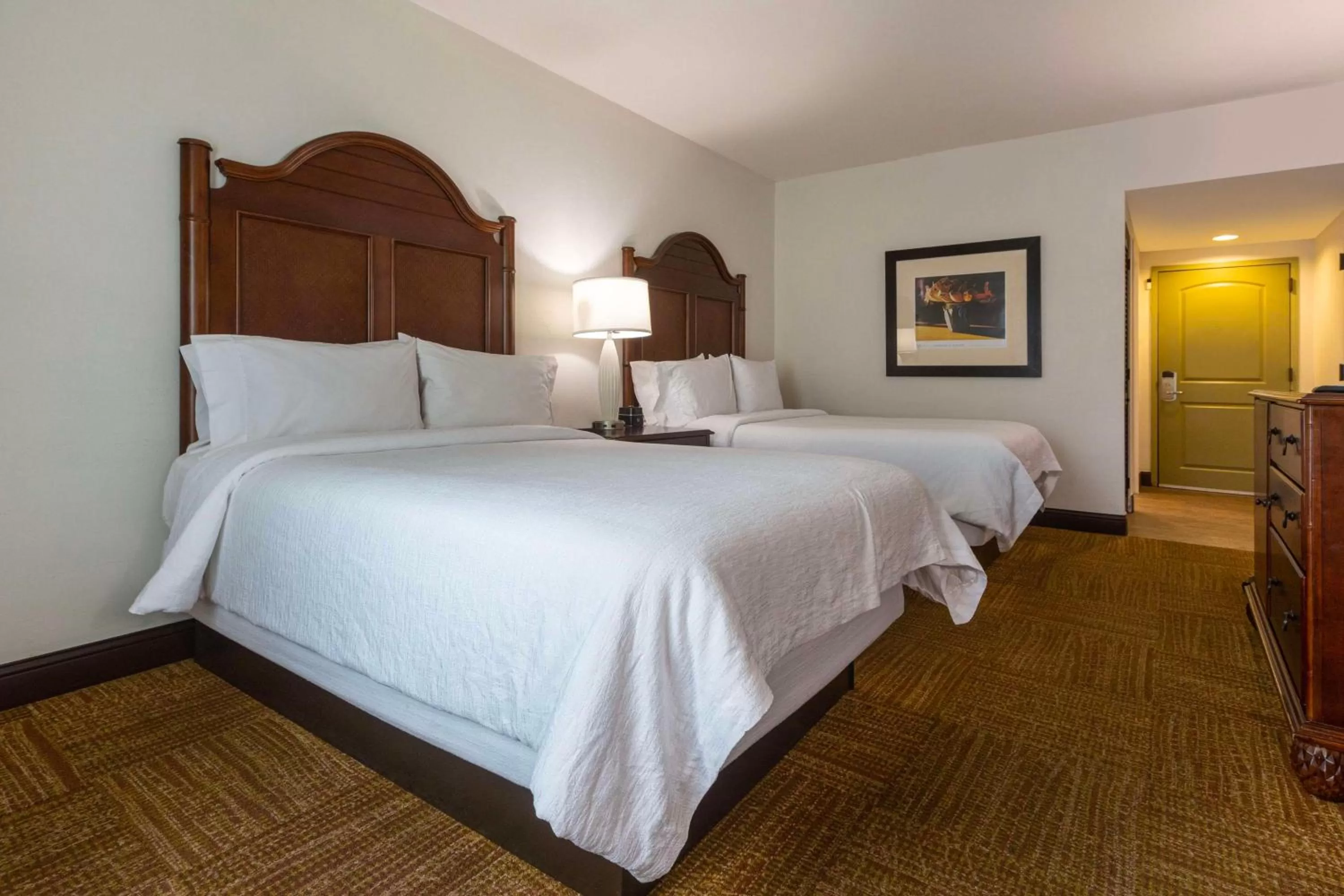 Double Room with Two Double Beds and Bath Tub - Mobility/Hearing Accessible - Non-Smoking in Hampton Inn & Suites San Juan