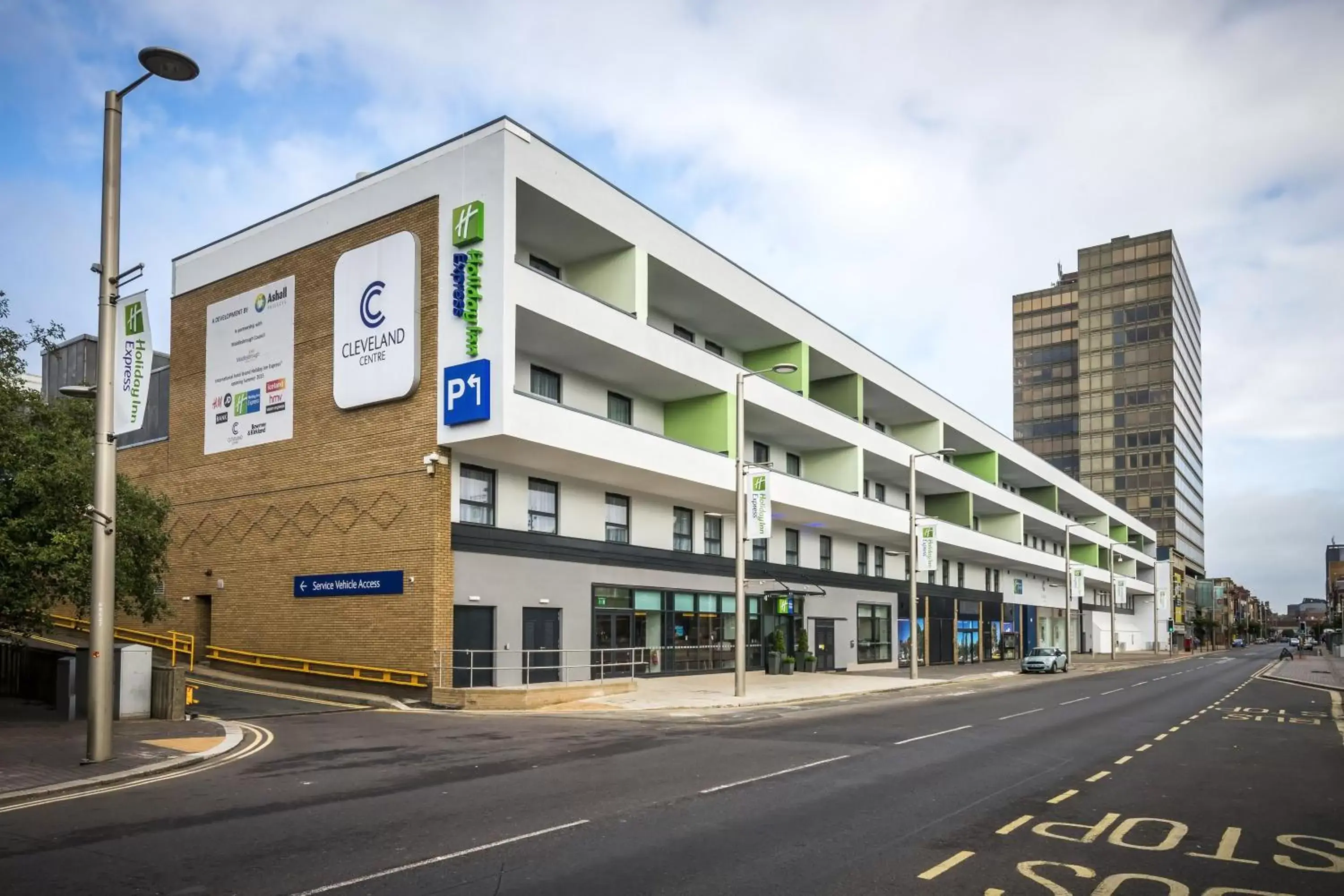 Property Building in Holiday Inn Express Middlesbrough - Centre Square, an IHG Hotel