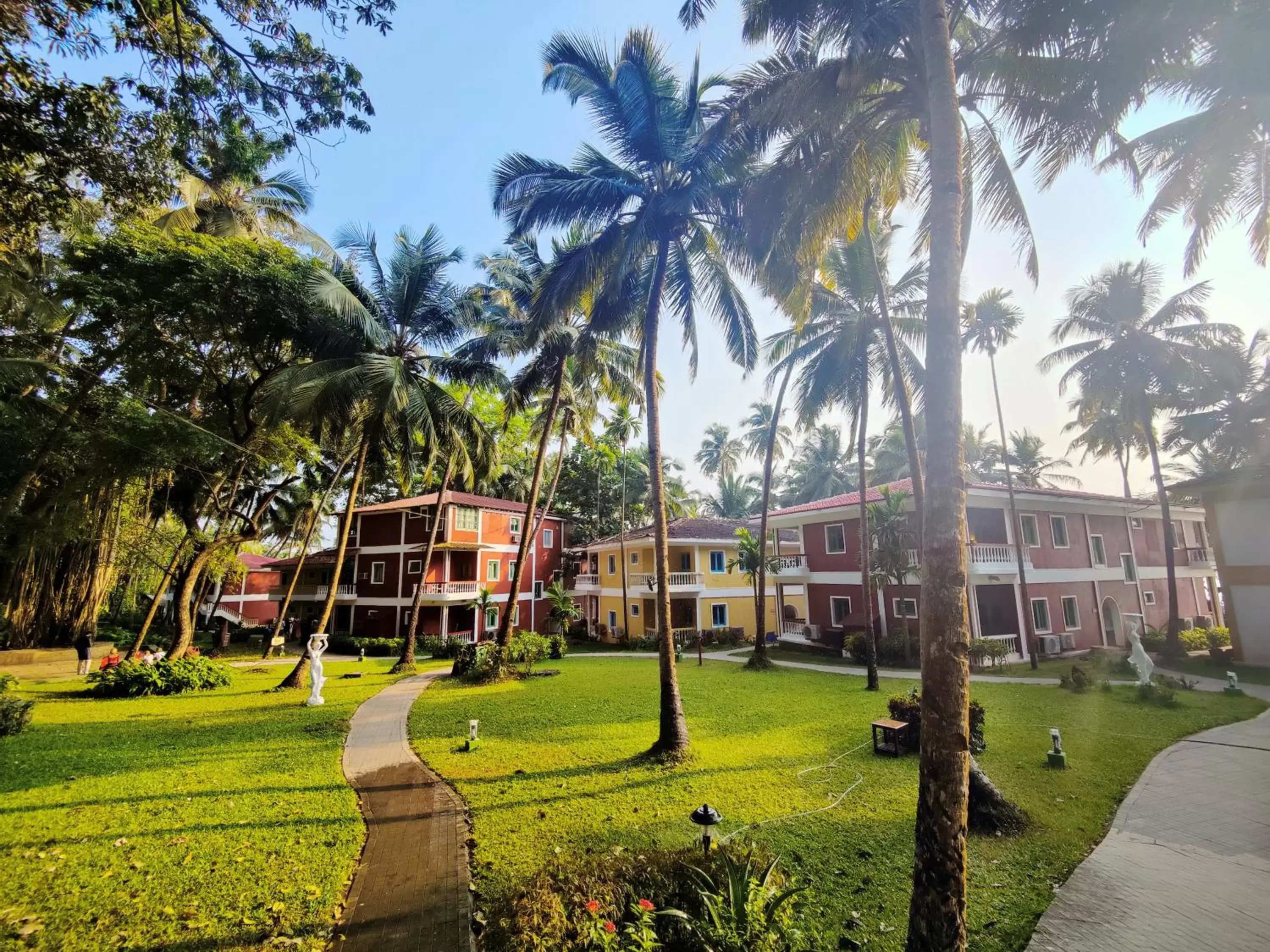 Garden, Property Building in Bambolim Beach Resort