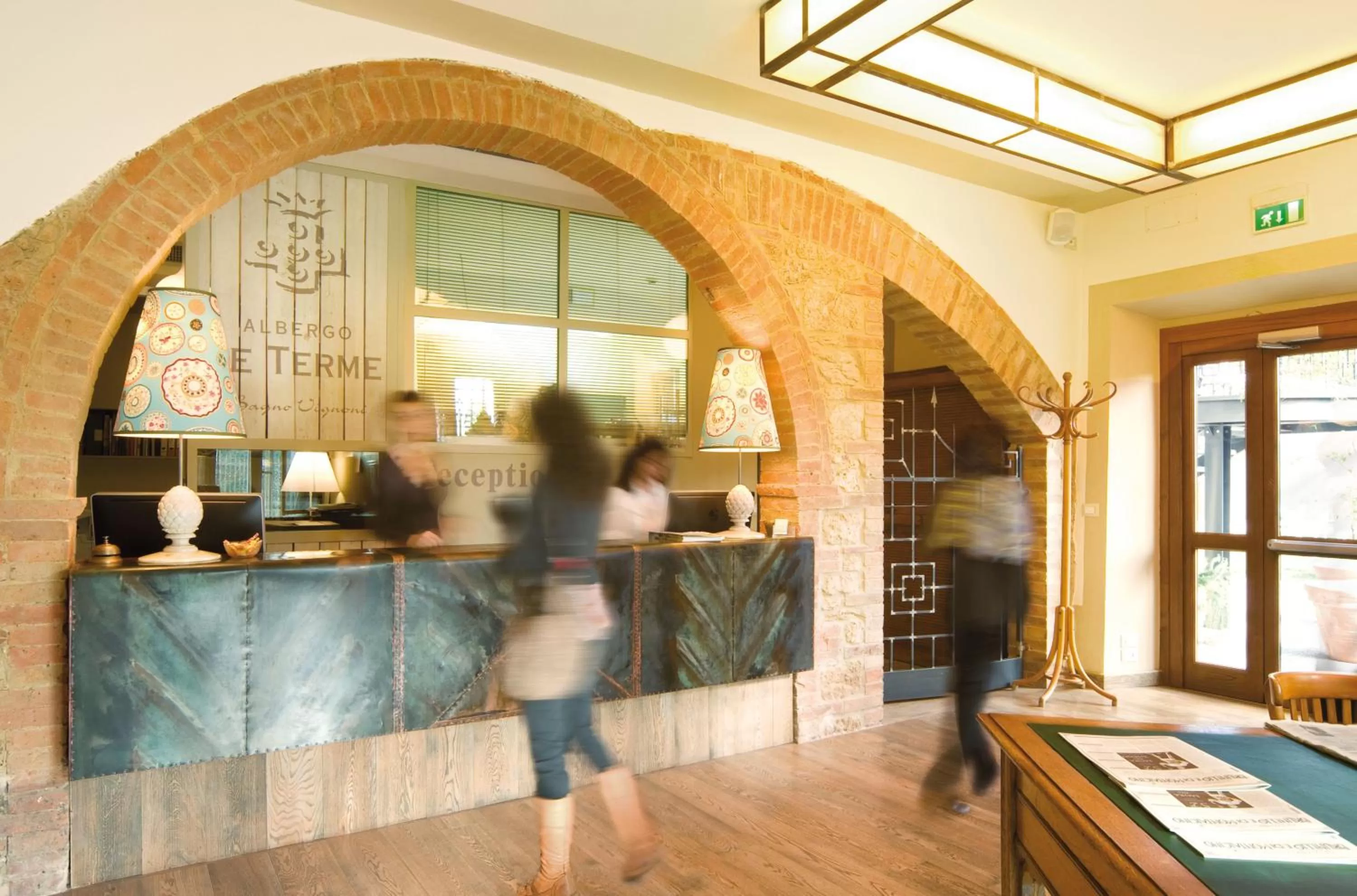 Lobby or reception in Albergo Le Terme