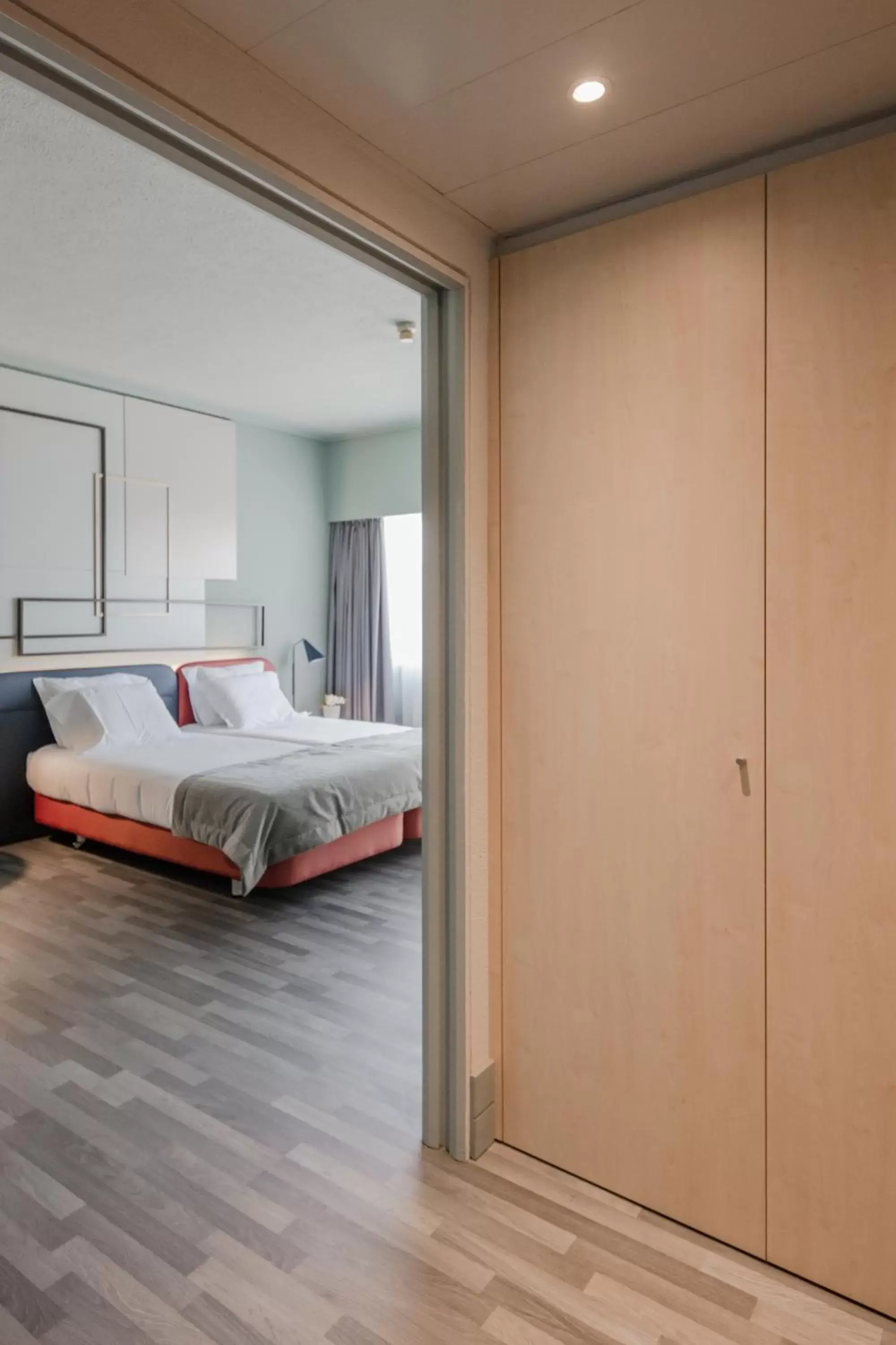 Bedroom, Bed in Axis Ofir Beach Resort Hotel