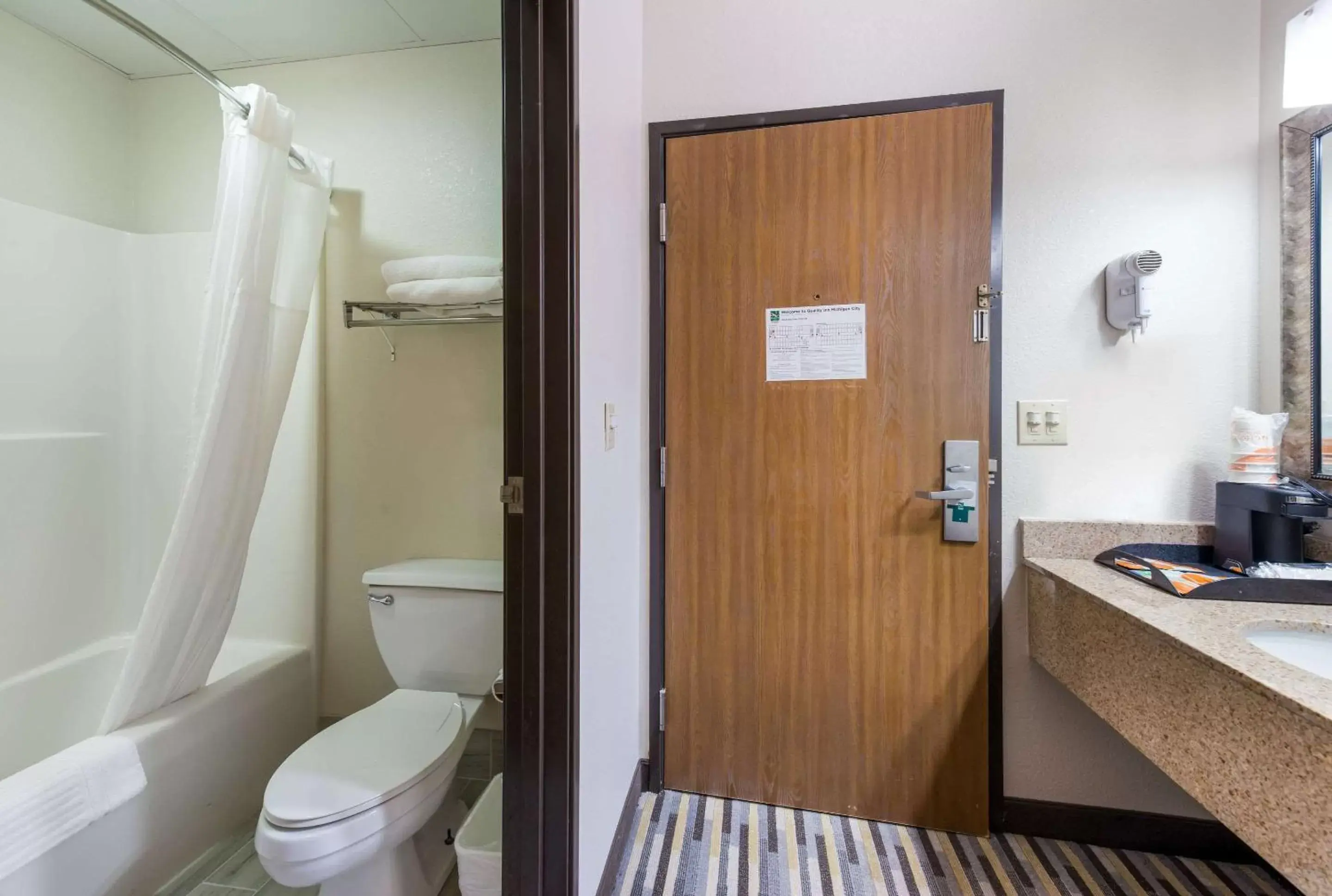 Bathroom in Quality Inn - Michigan City, IN
