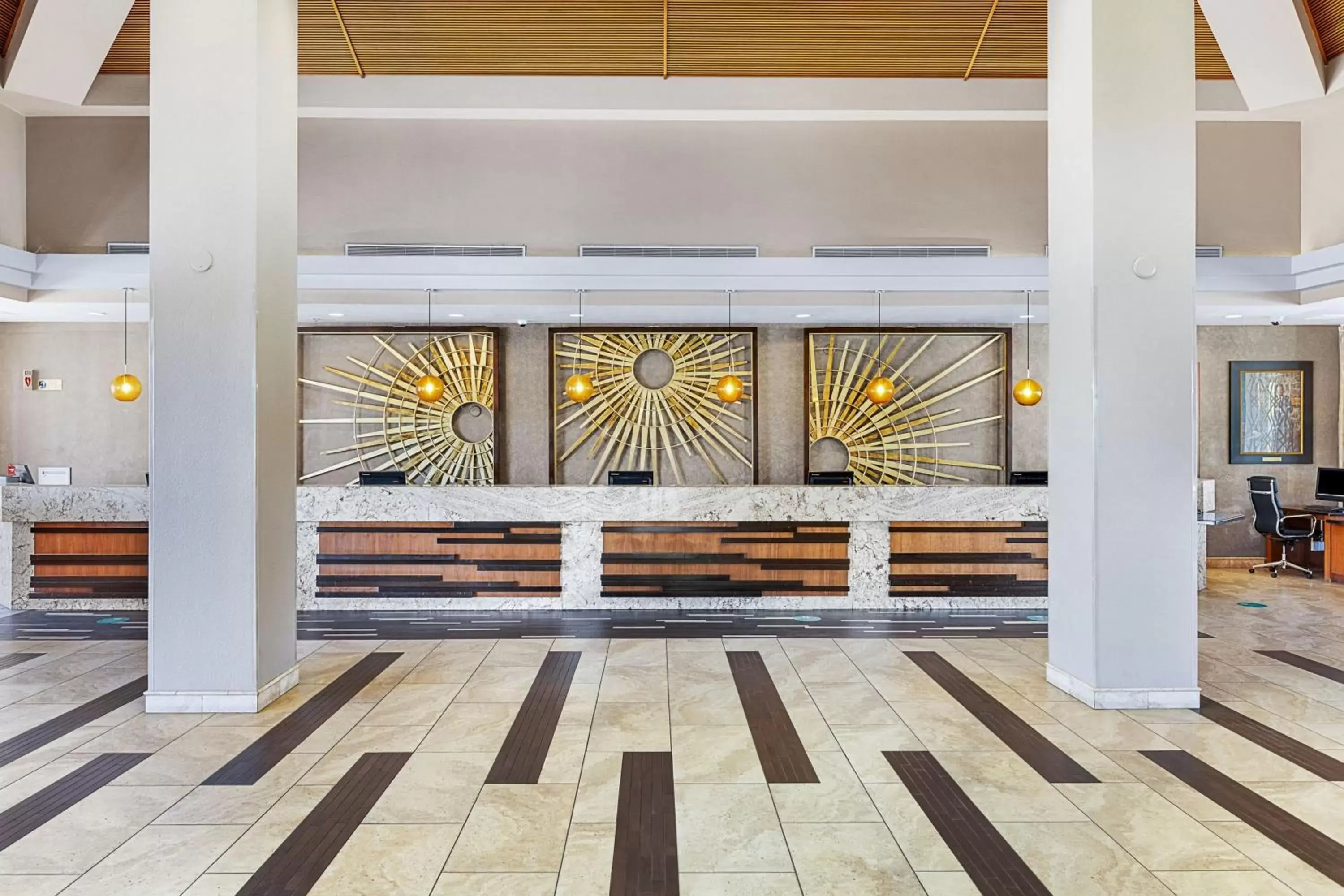 Lobby or reception in Marriott's Desert Springs Villas II