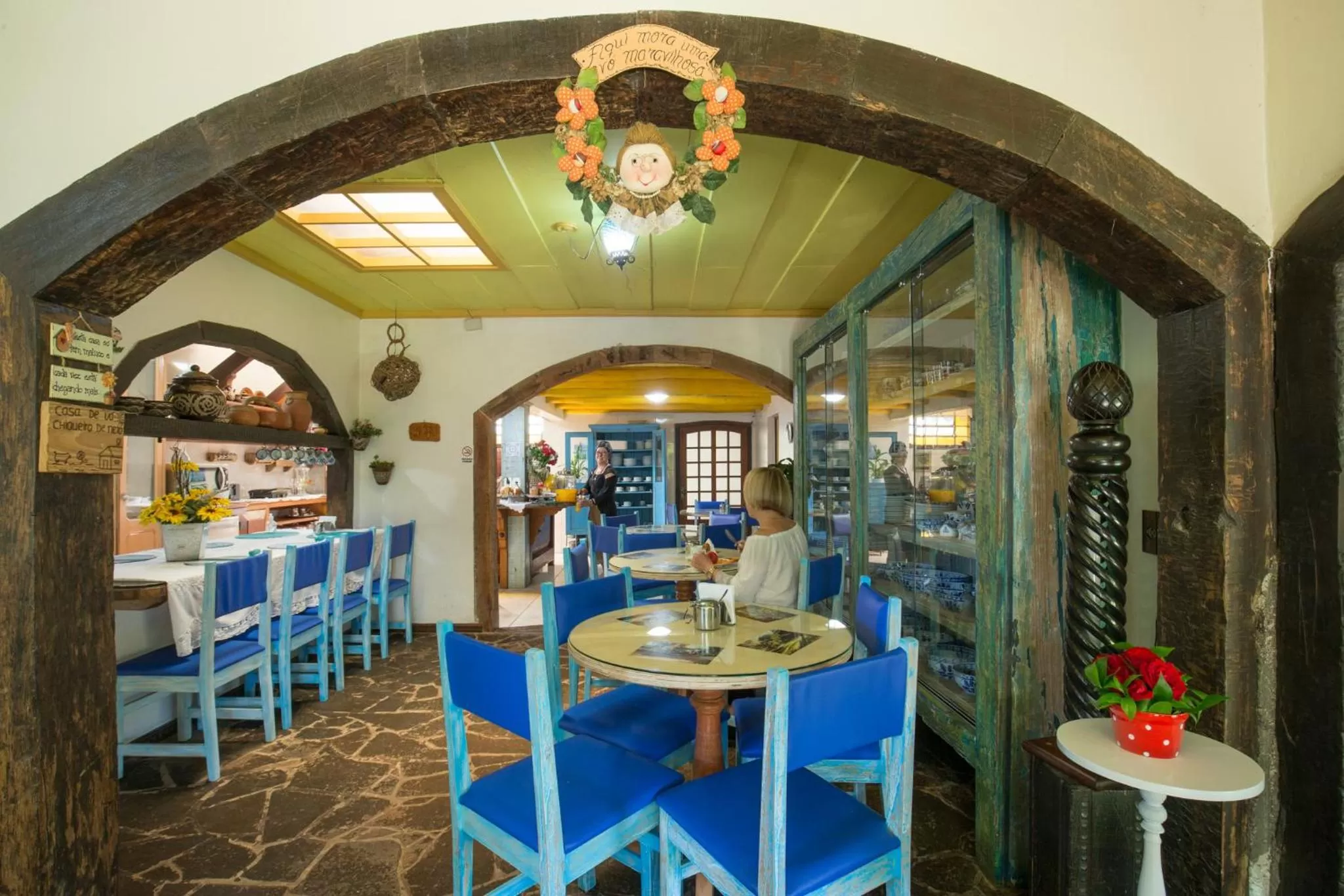Restaurant/Places to Eat in Hotel Chácara das Flores