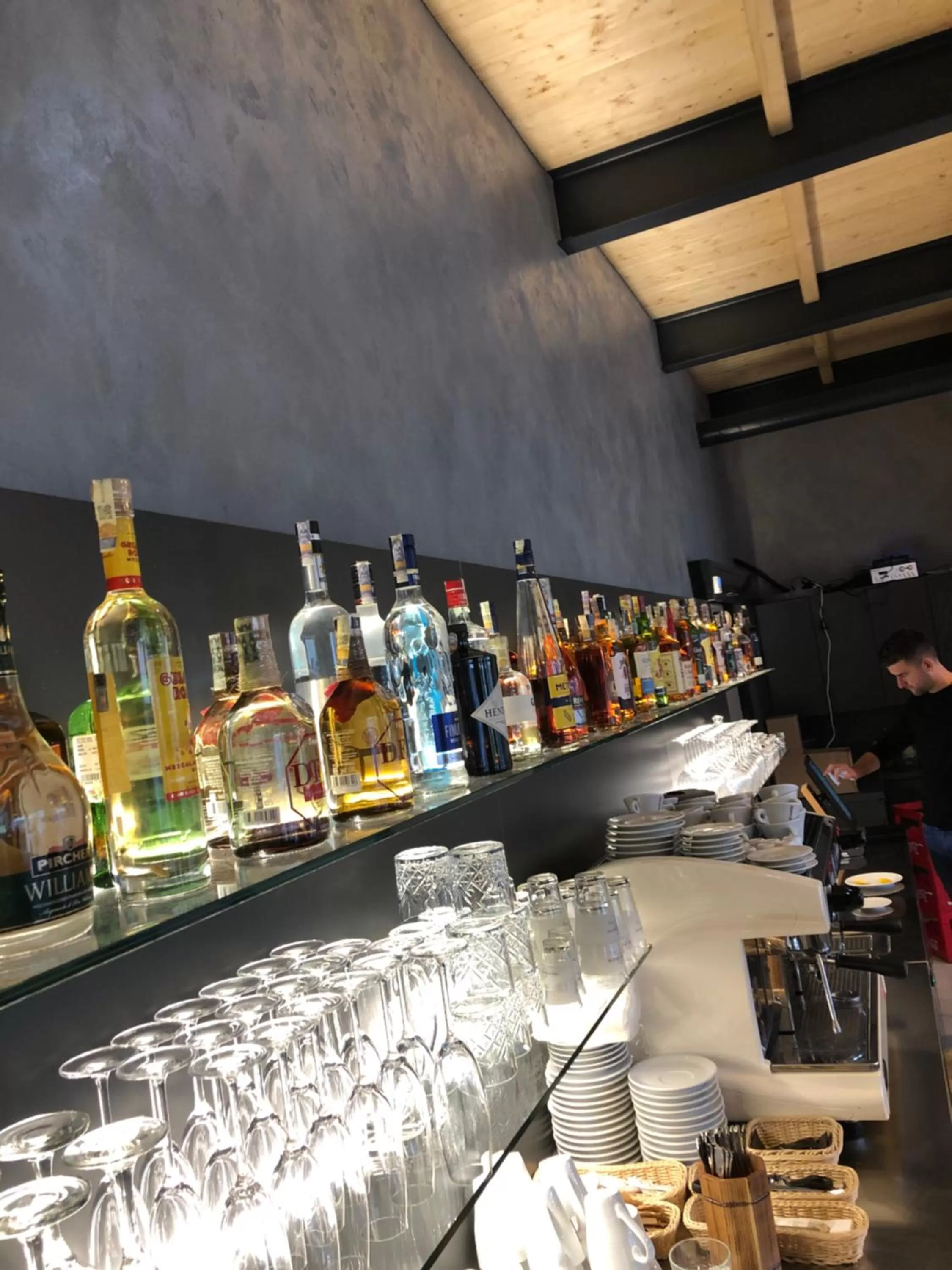 Lounge or bar in Penzion Panský dvůr Telč