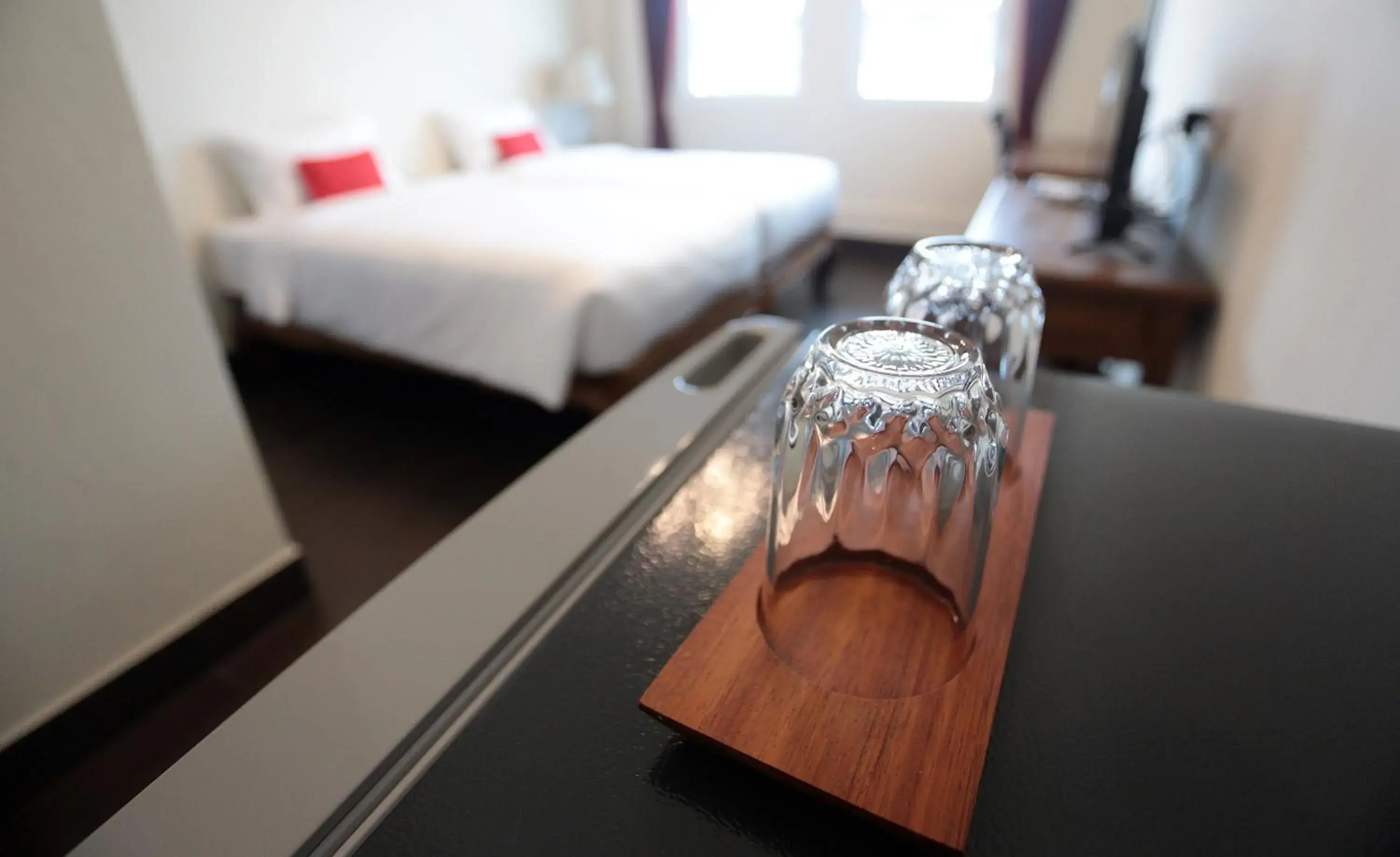 Decorative detail, Bed in The Myth - Sud Sathorn Decorative detail, Bed in The Myth - Sud Sathorn