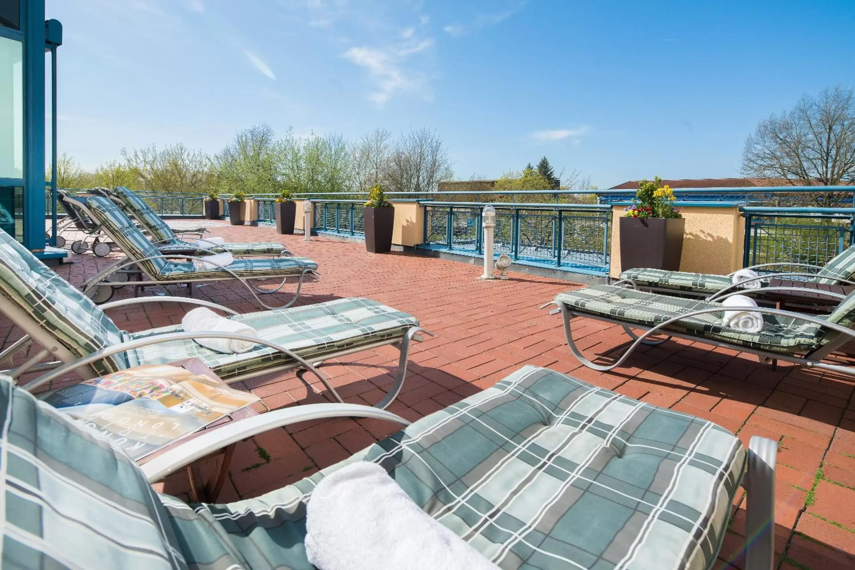 Balcony/Terrace in Best Western Plus Kurhotel an der Obermaintherme