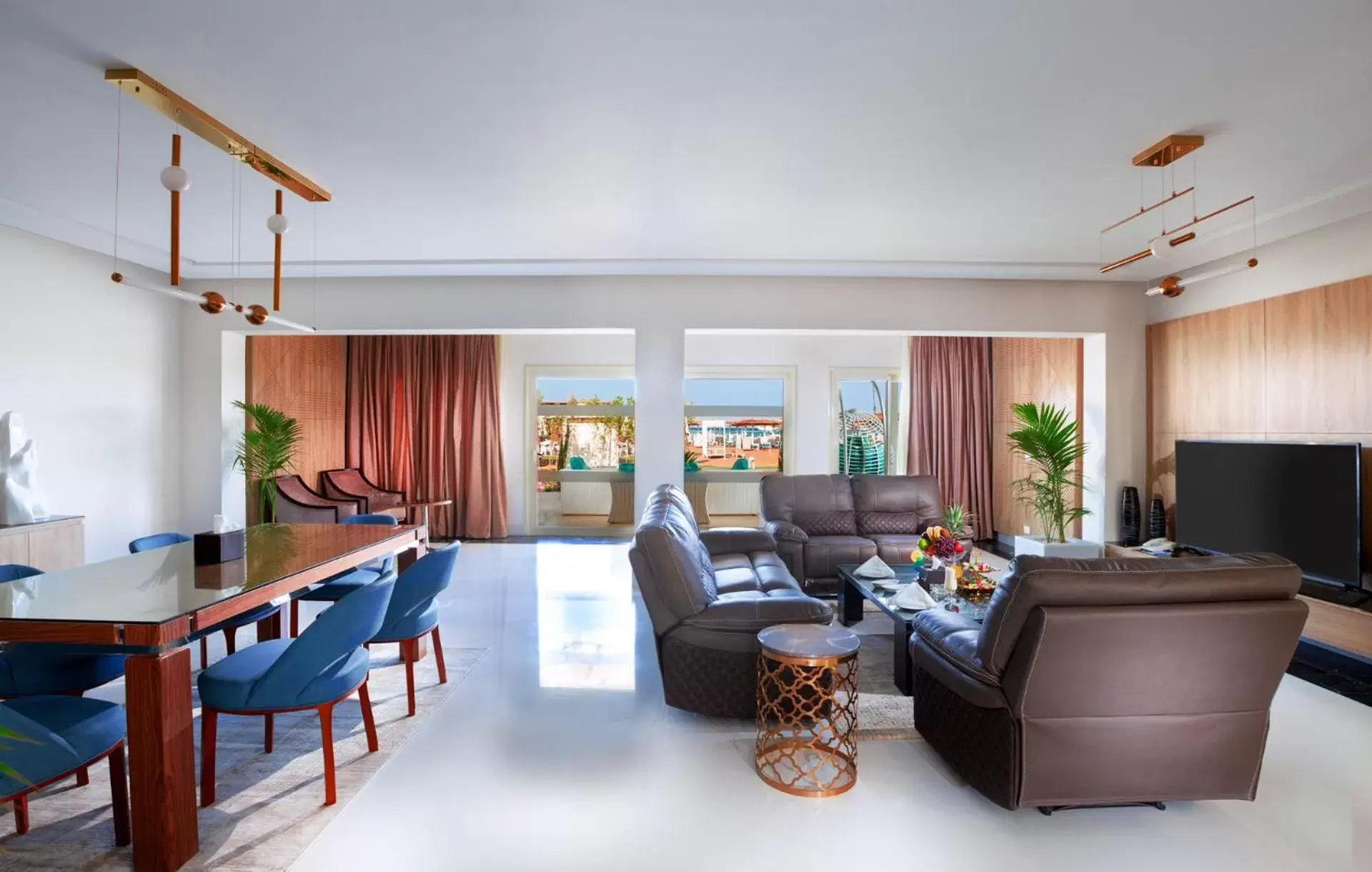 Living room, Seating Area in Pickalbatros Dana Beach Resort - Hurghada