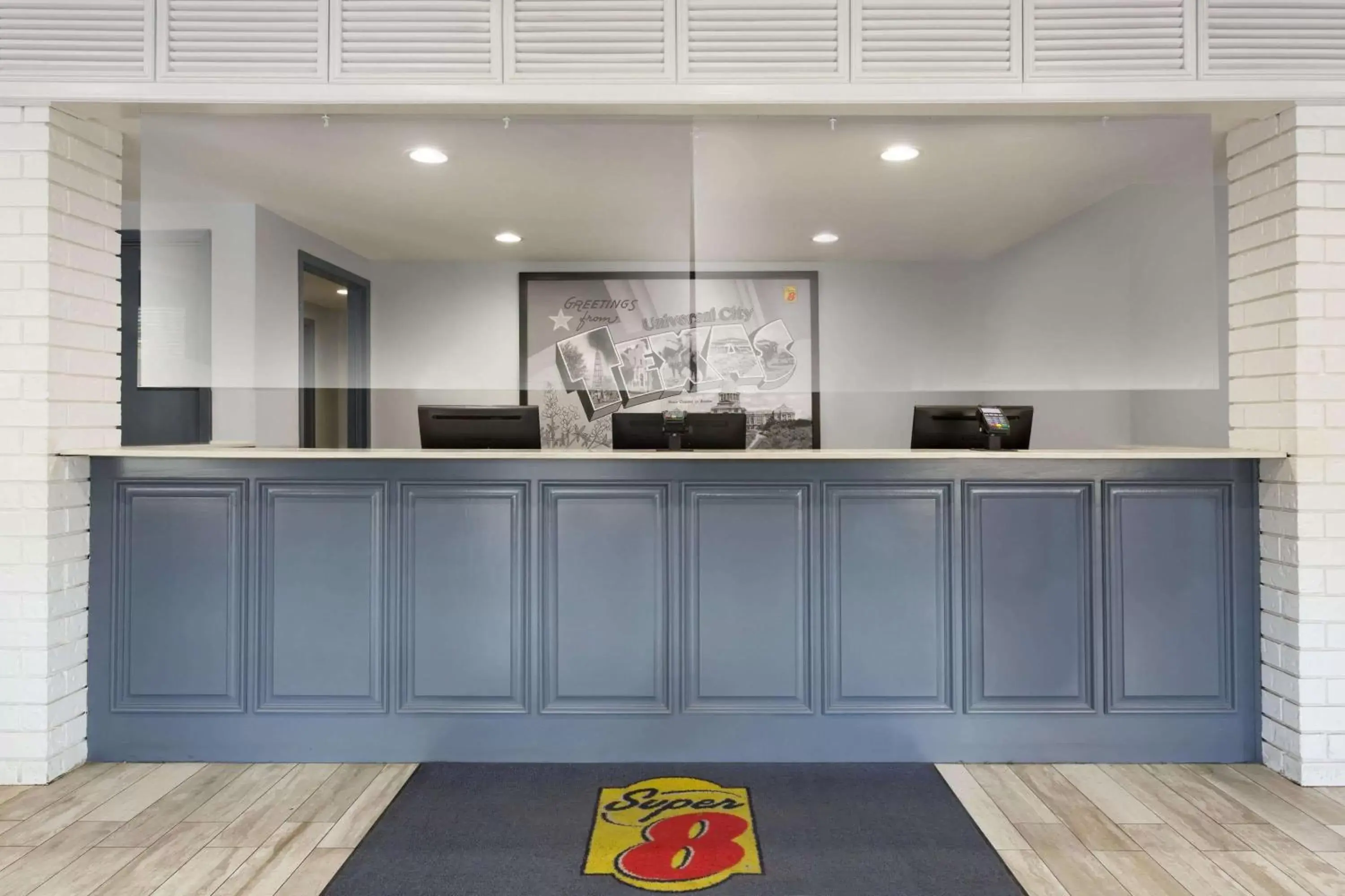 Lobby or reception in Super 8 by Wyndham Universal City Lobby or reception in Super 8 by Wyndham Universal City