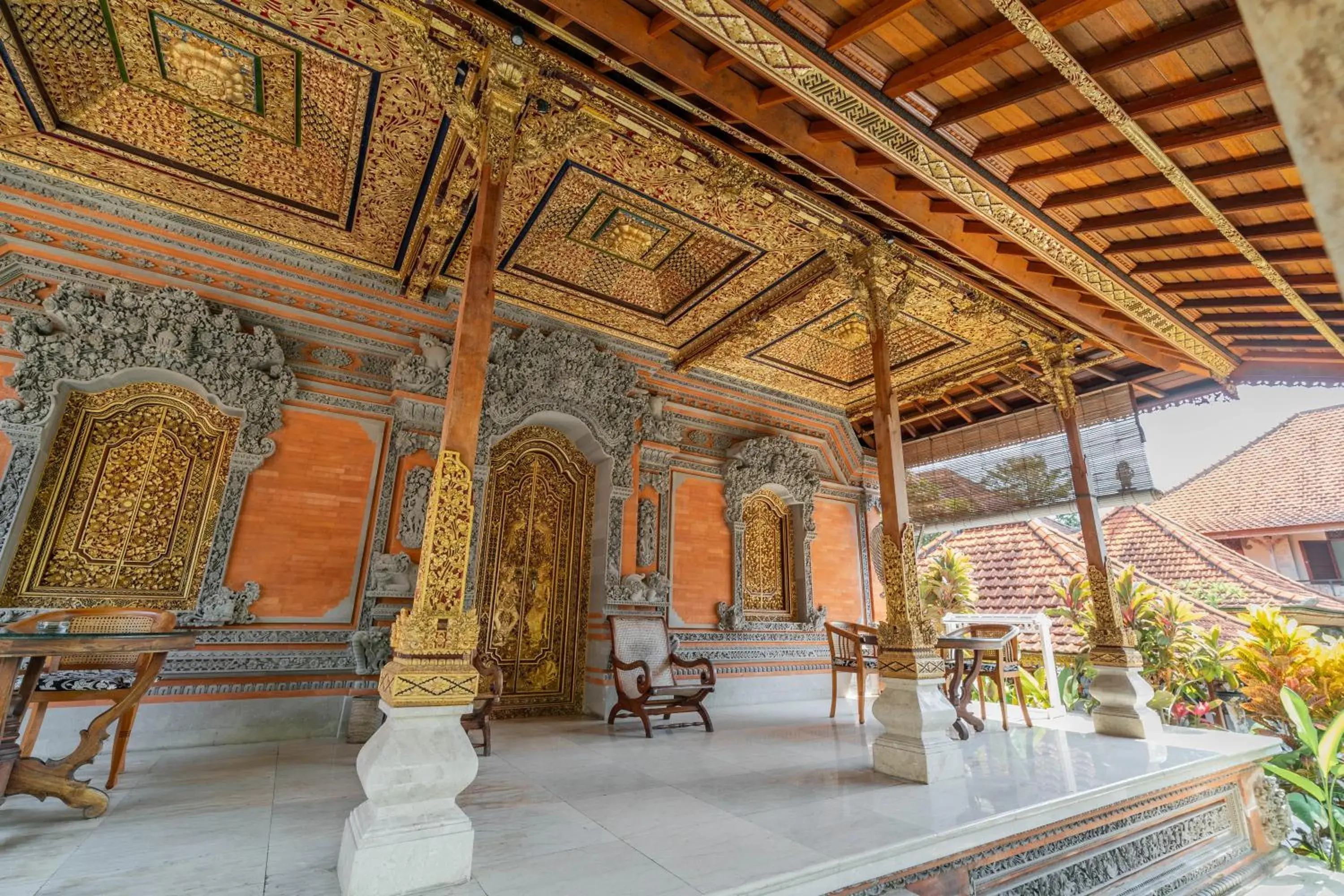 Patio in Honeymoon Guesthouse