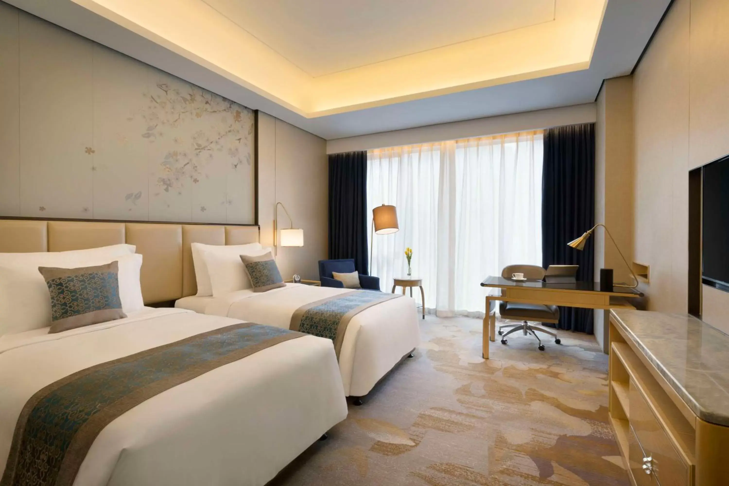 Bedroom, Bed in Kempinski Hotel Fuzhou