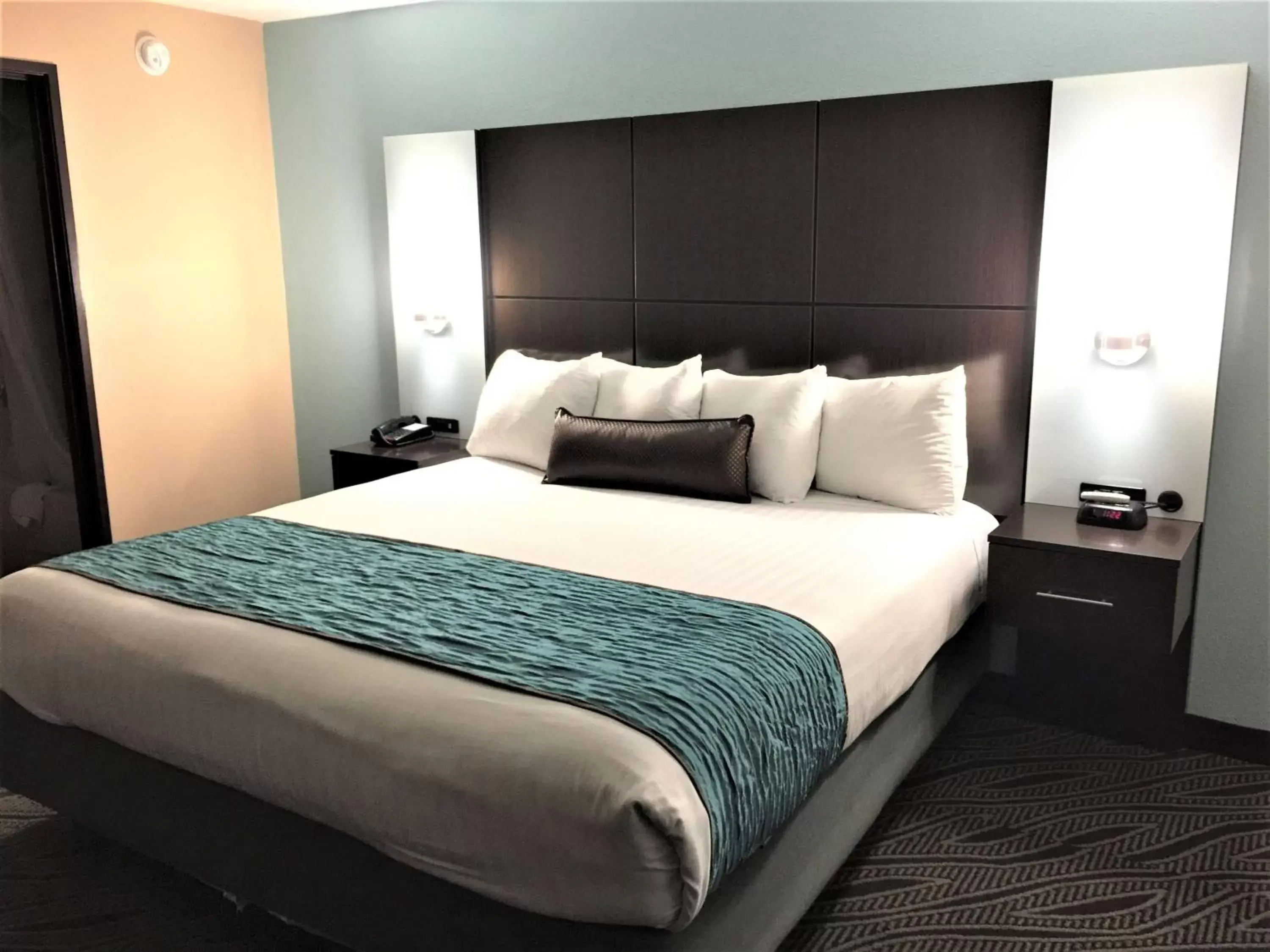 King Room with Roll in Shower - Mobility Accessible in Best Western Plus Galleria Inn & Suites King Room with Roll in Shower - Mobility Accessible in Best Western Plus Galleria Inn & Suites