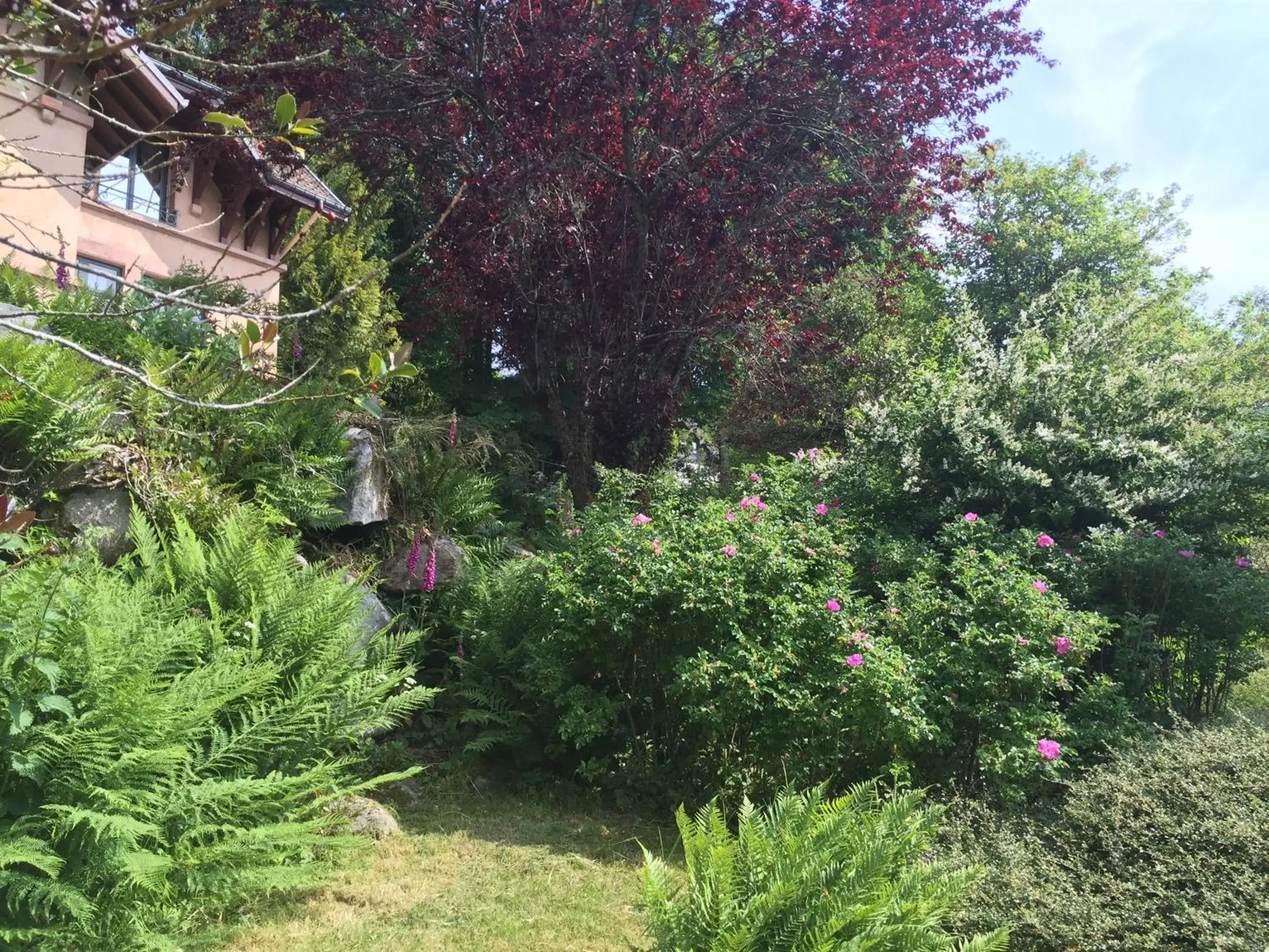 Garden in Le Manoir Au Lac