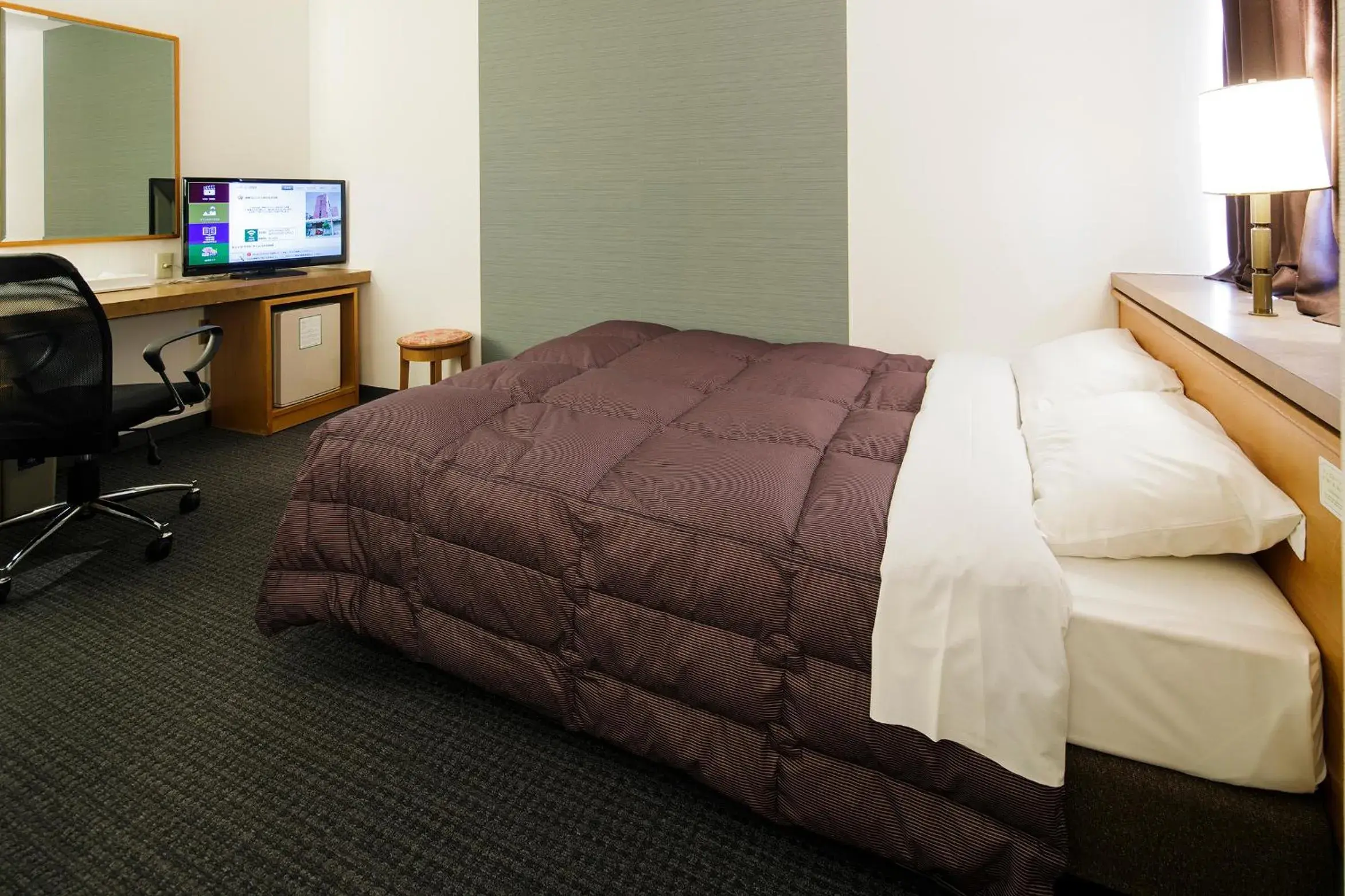 Bed in Gifu Washington Hotel Plaza