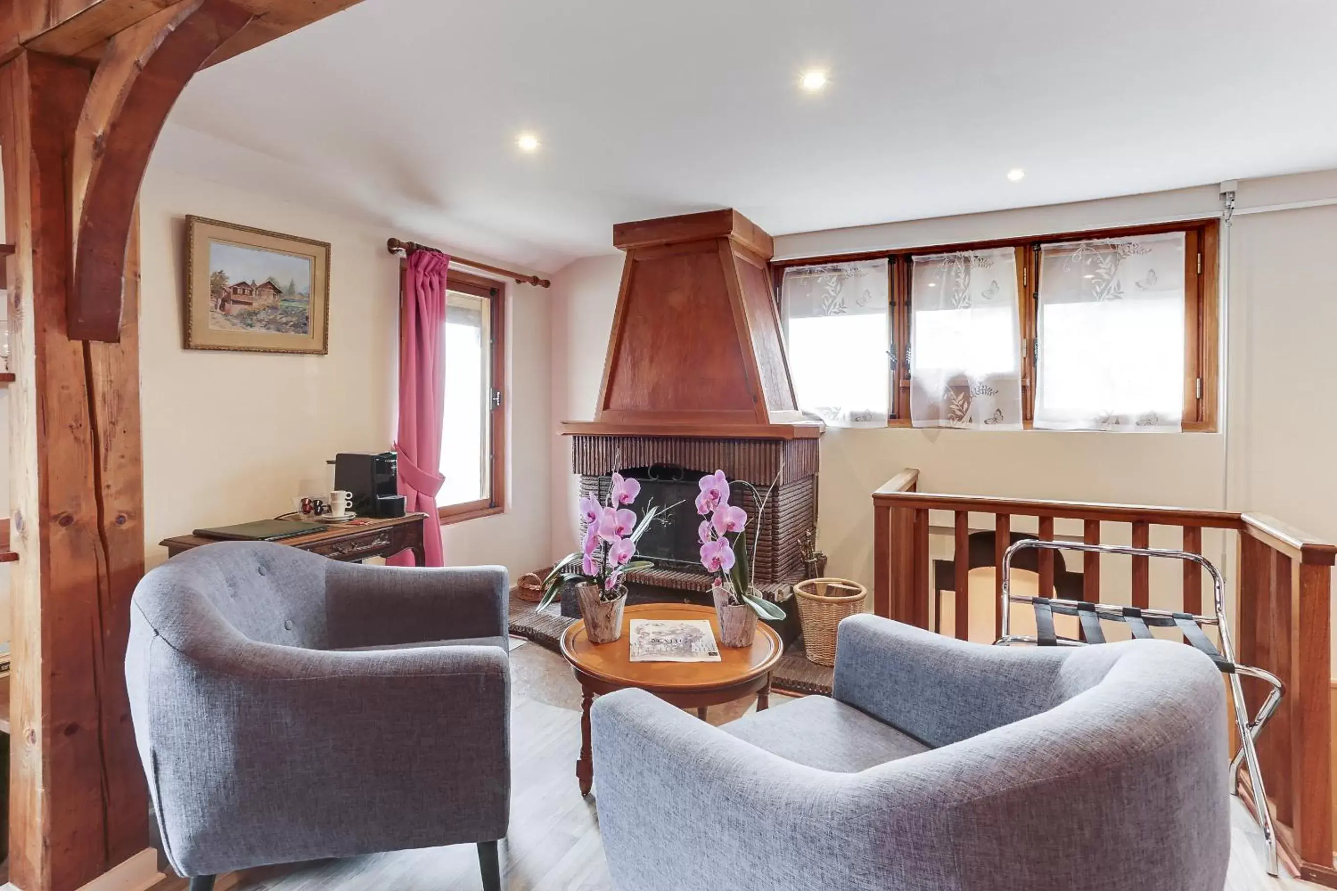 Living room, Seating Area in La Verniaz et ses Chalets